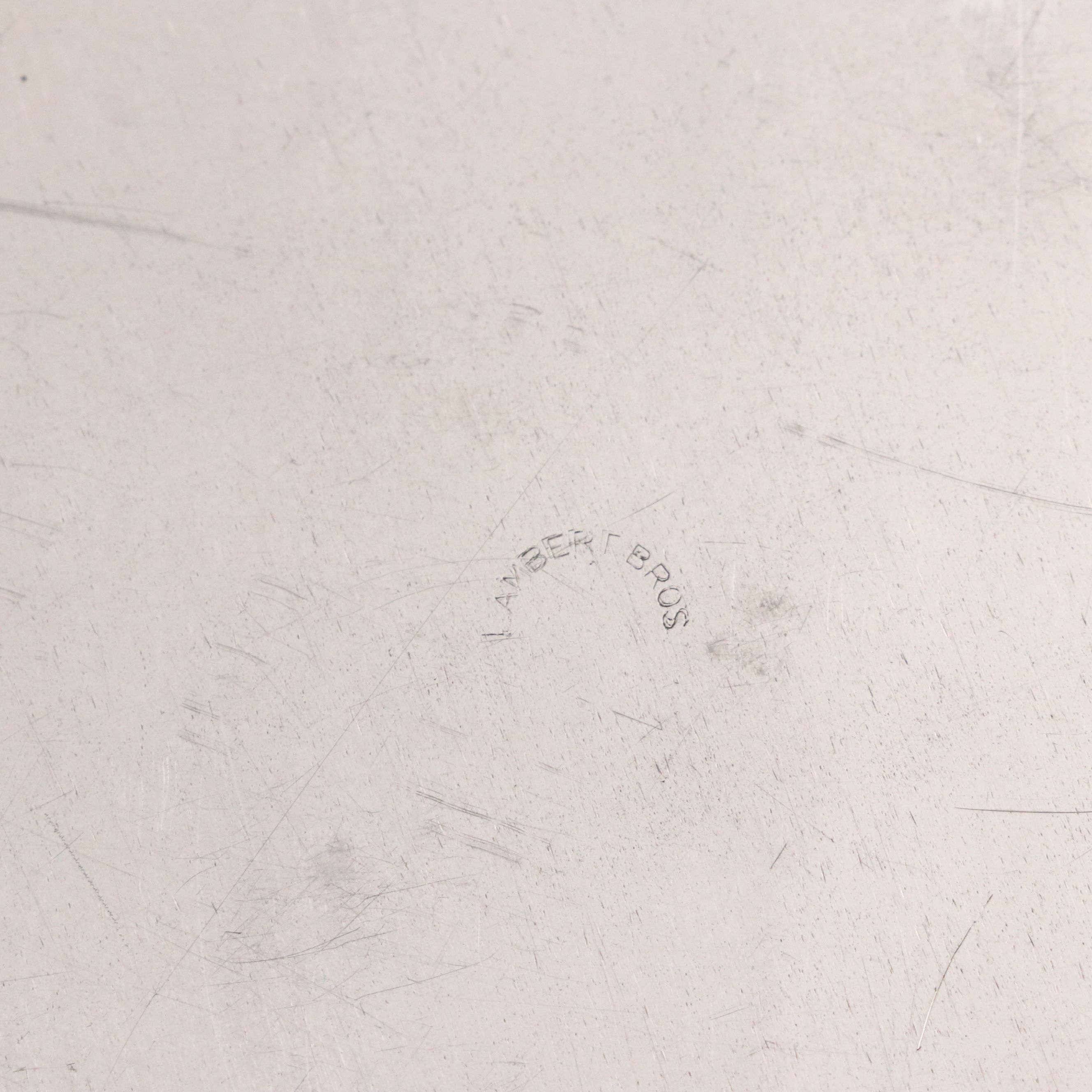 Rogers Reticulated Sterling Silver Pedestal Bowl with Mueck Sterling Bowl