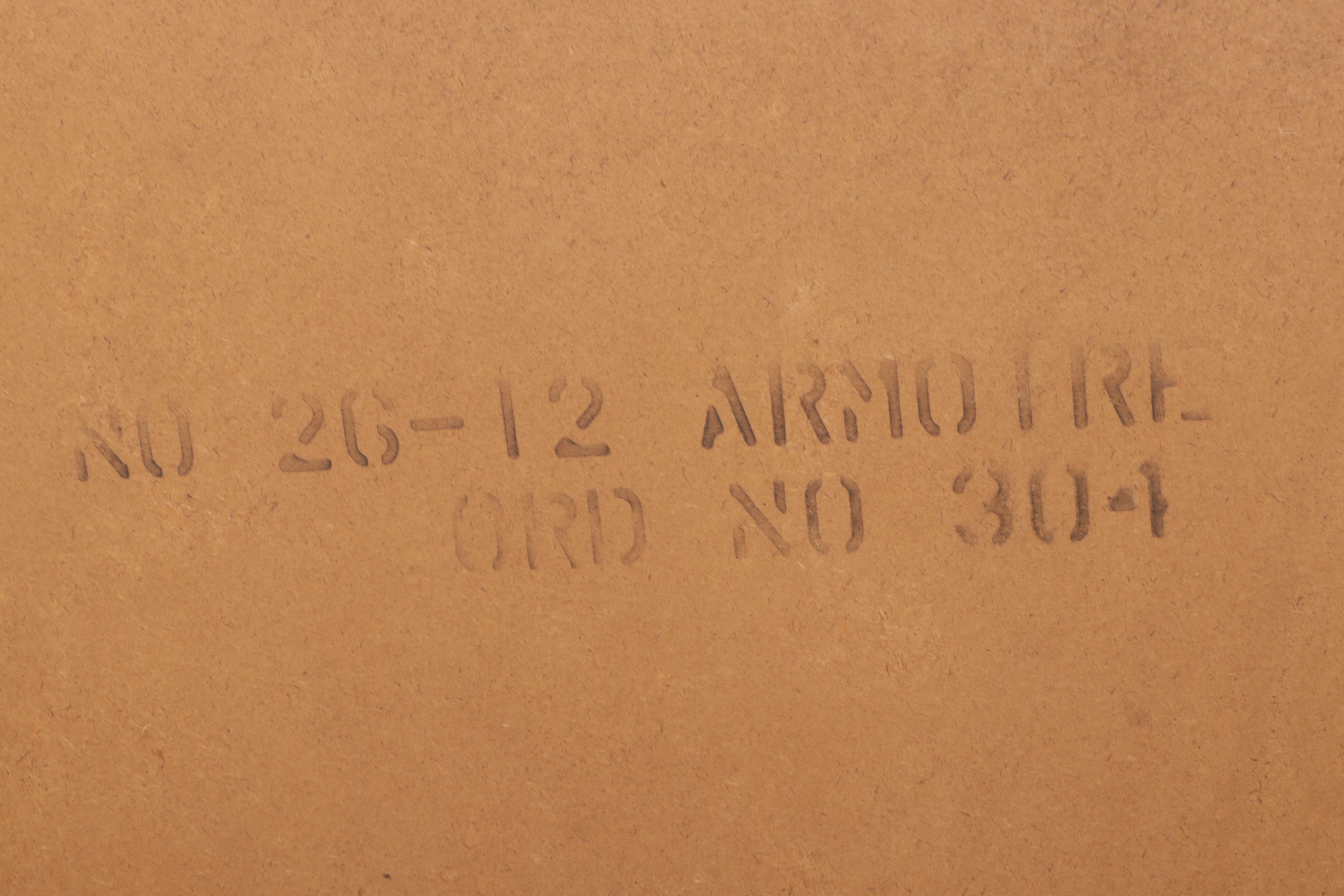 Mid Century Modern Armoire with Reeded Panel Doors, Late 20th Century