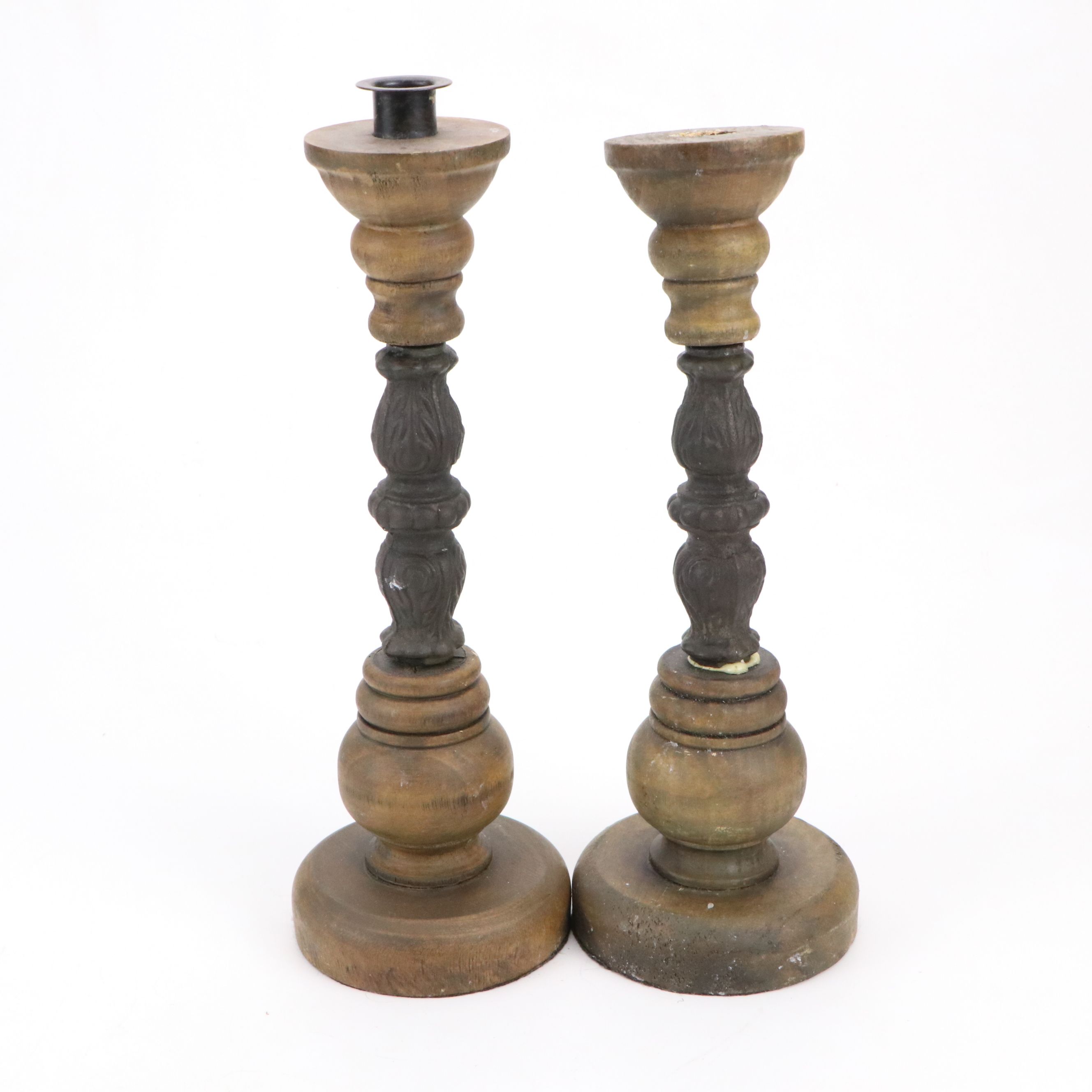 French Country Farmhouse Style Candlesticks and Home Décor