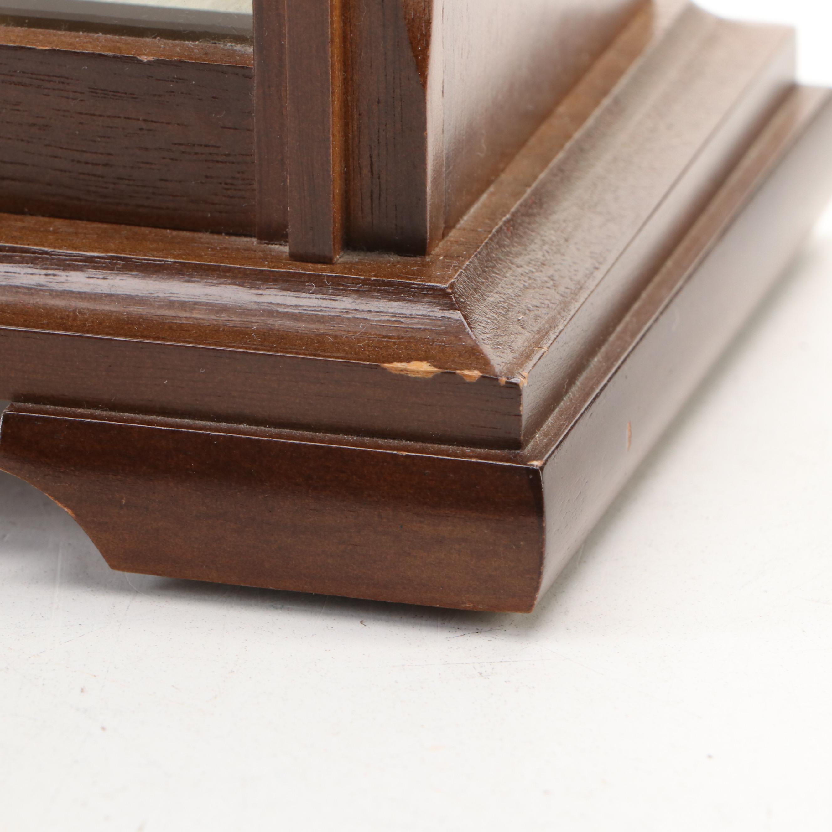 Linden Wooden Carriage Clock with Electronic Chime