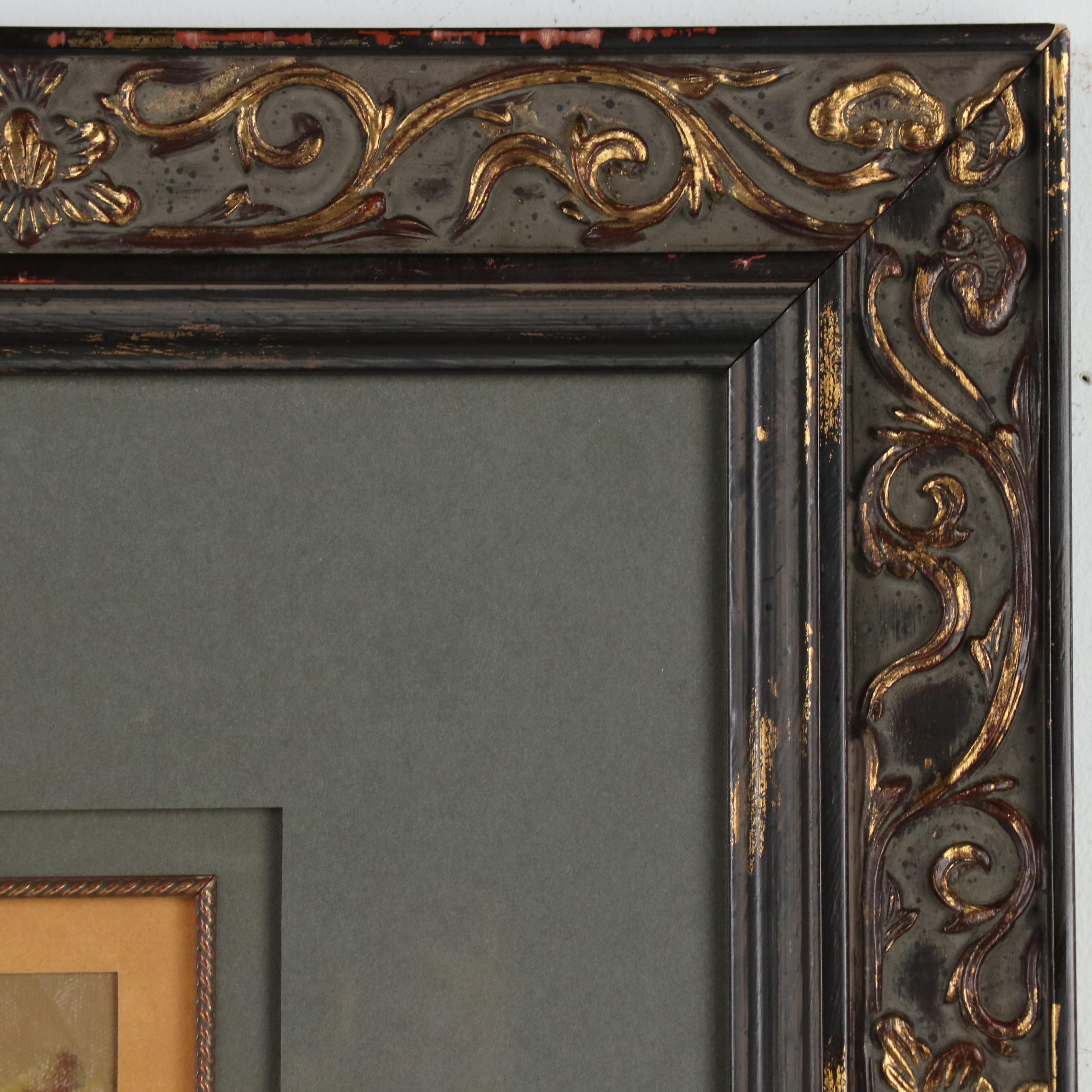 Still Life Giclée with Lilies and a Violin