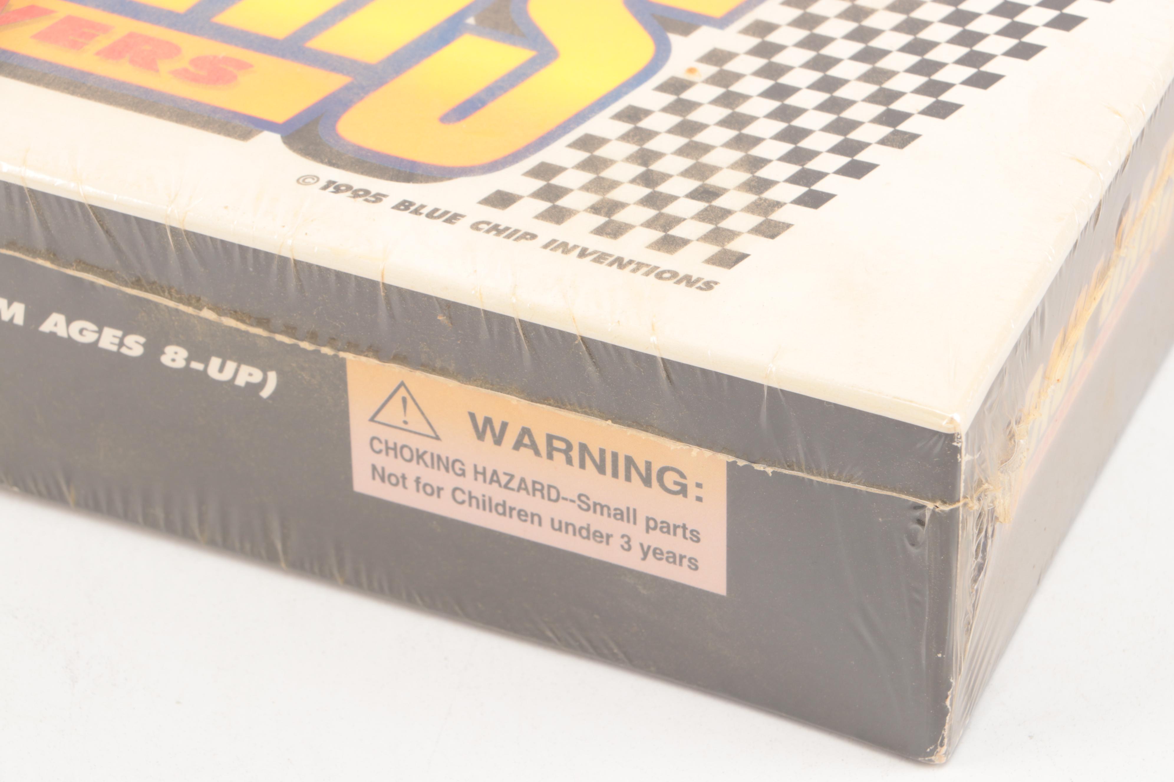 Mario Andretti Signed Racing Rage with Other Sports Themed Board Games