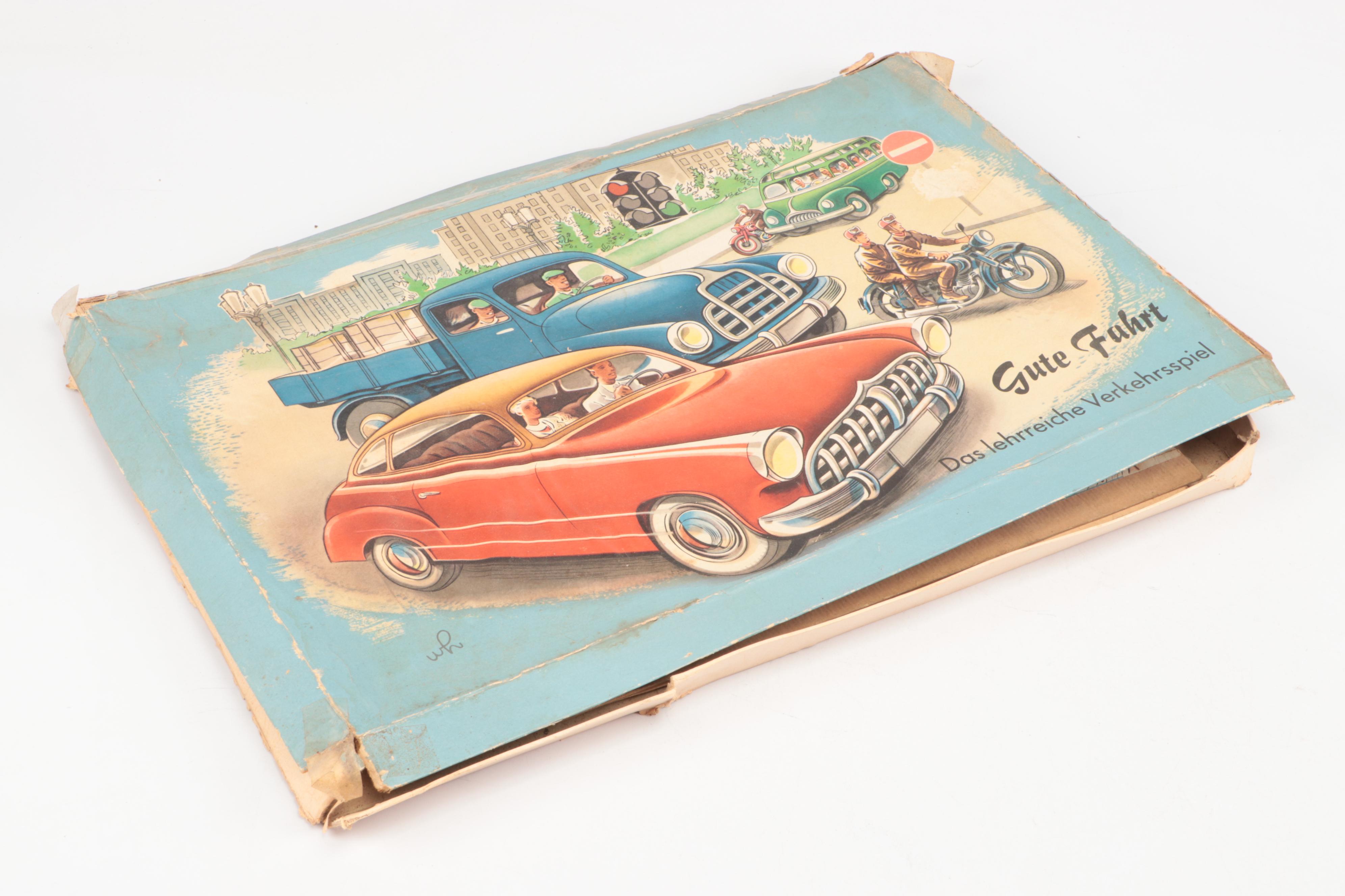 Mario Andretti Signed Racing Rage with Other Sports Themed Board Games