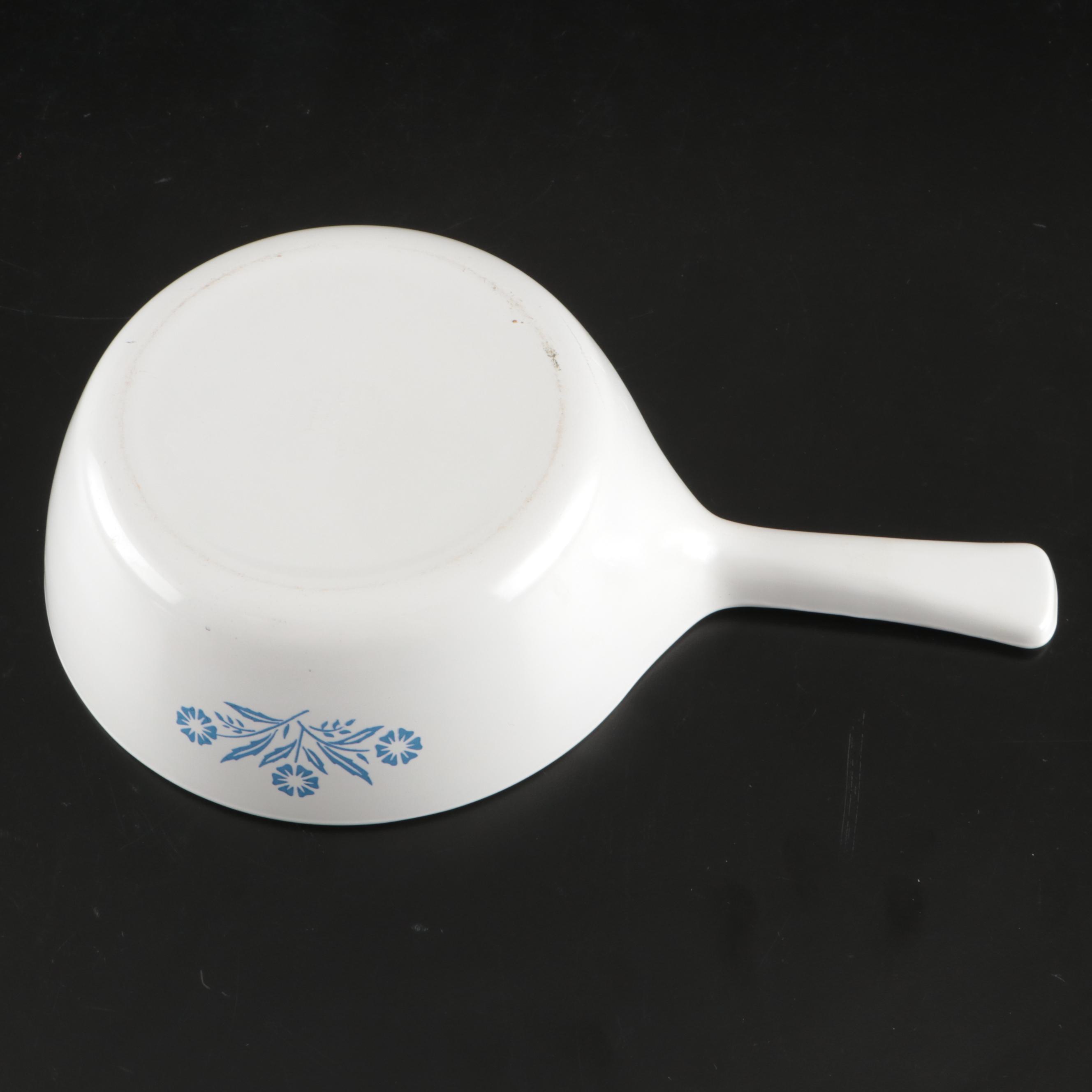 Corning Ware "Cornflower Blue" with Other Bakeware and Tumblers