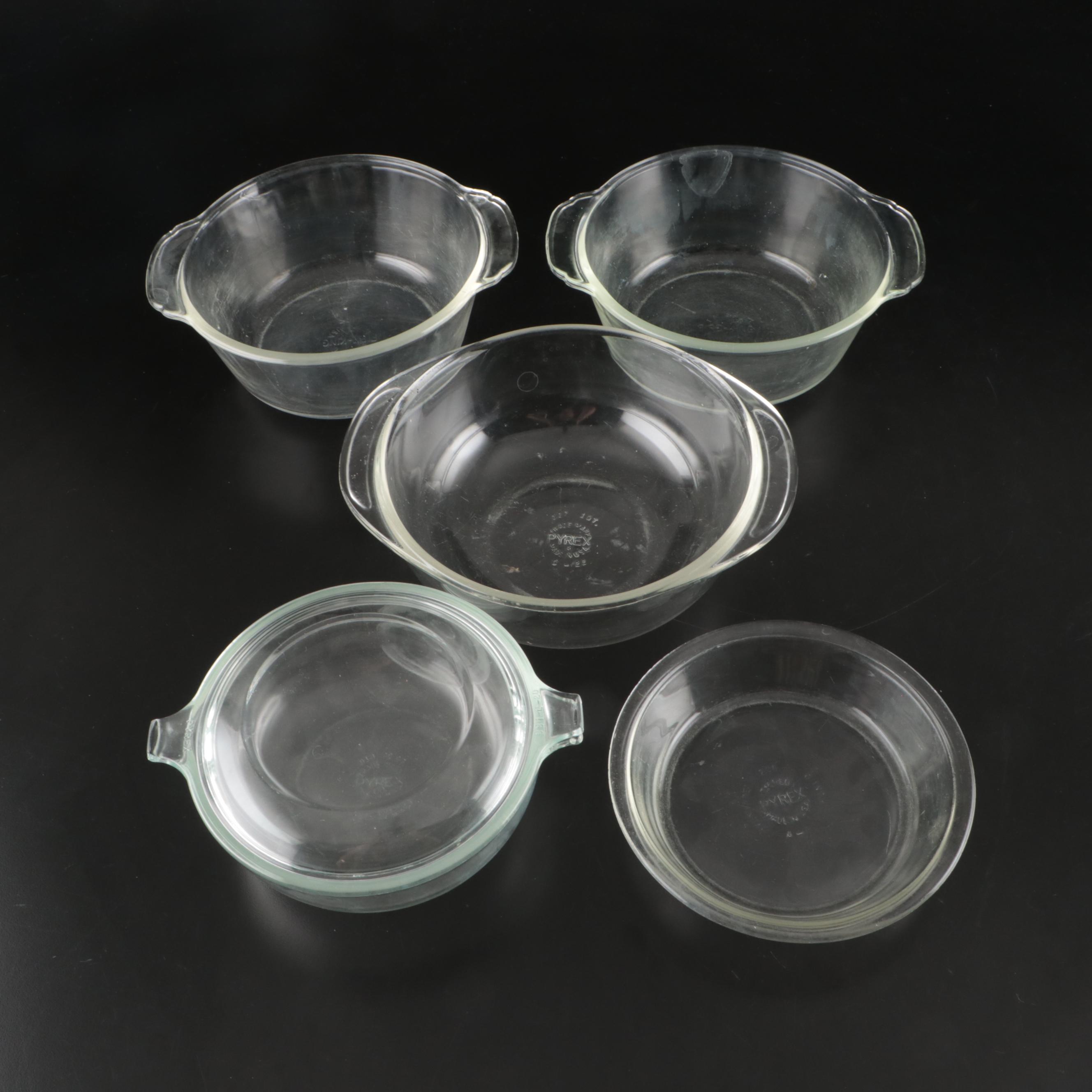 Corning Ware "Cornflower Blue" with Other Bakeware and Tumblers