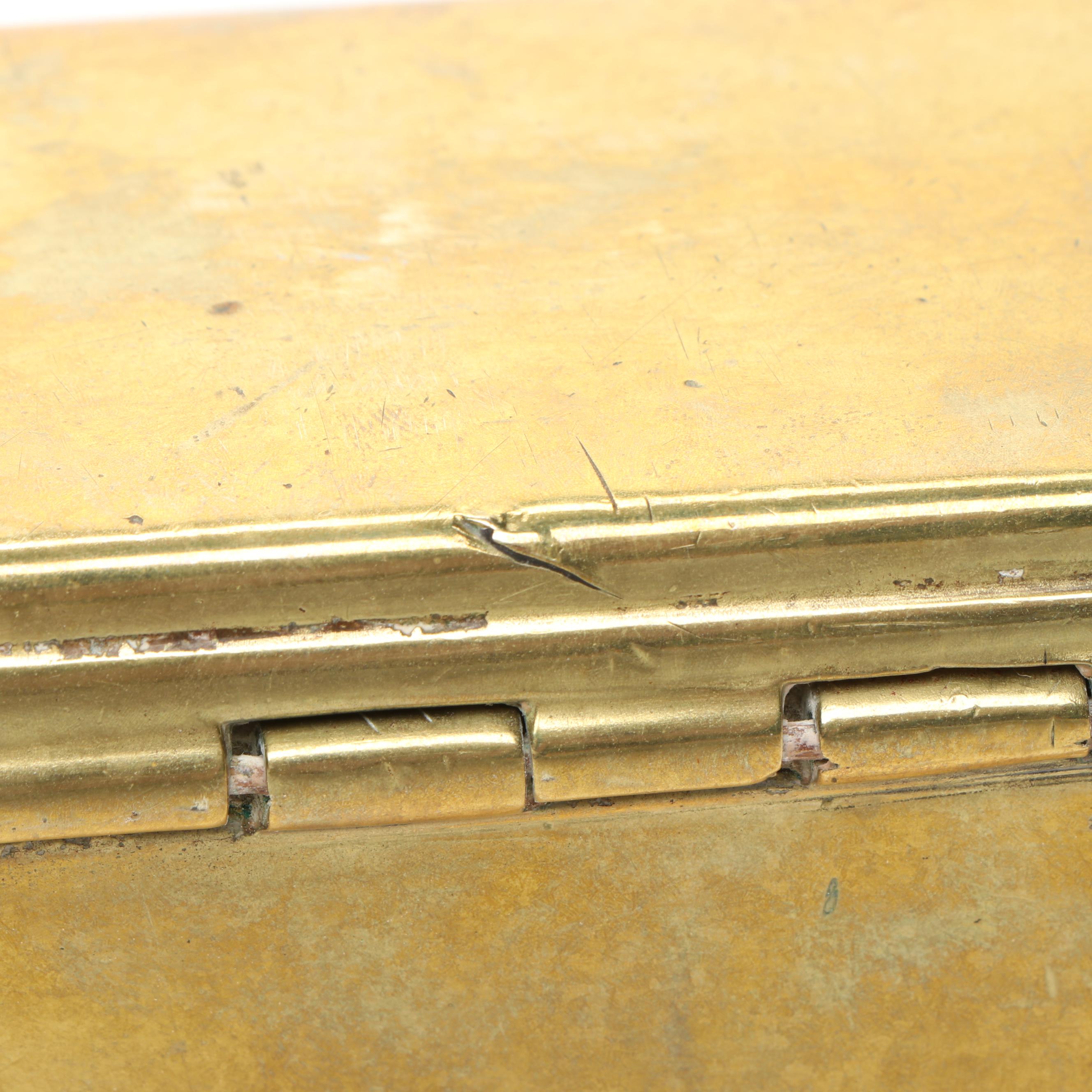 Brass Plate Betel Nut Box & Abacuses on Green Marble Slabs, Sports Whistle