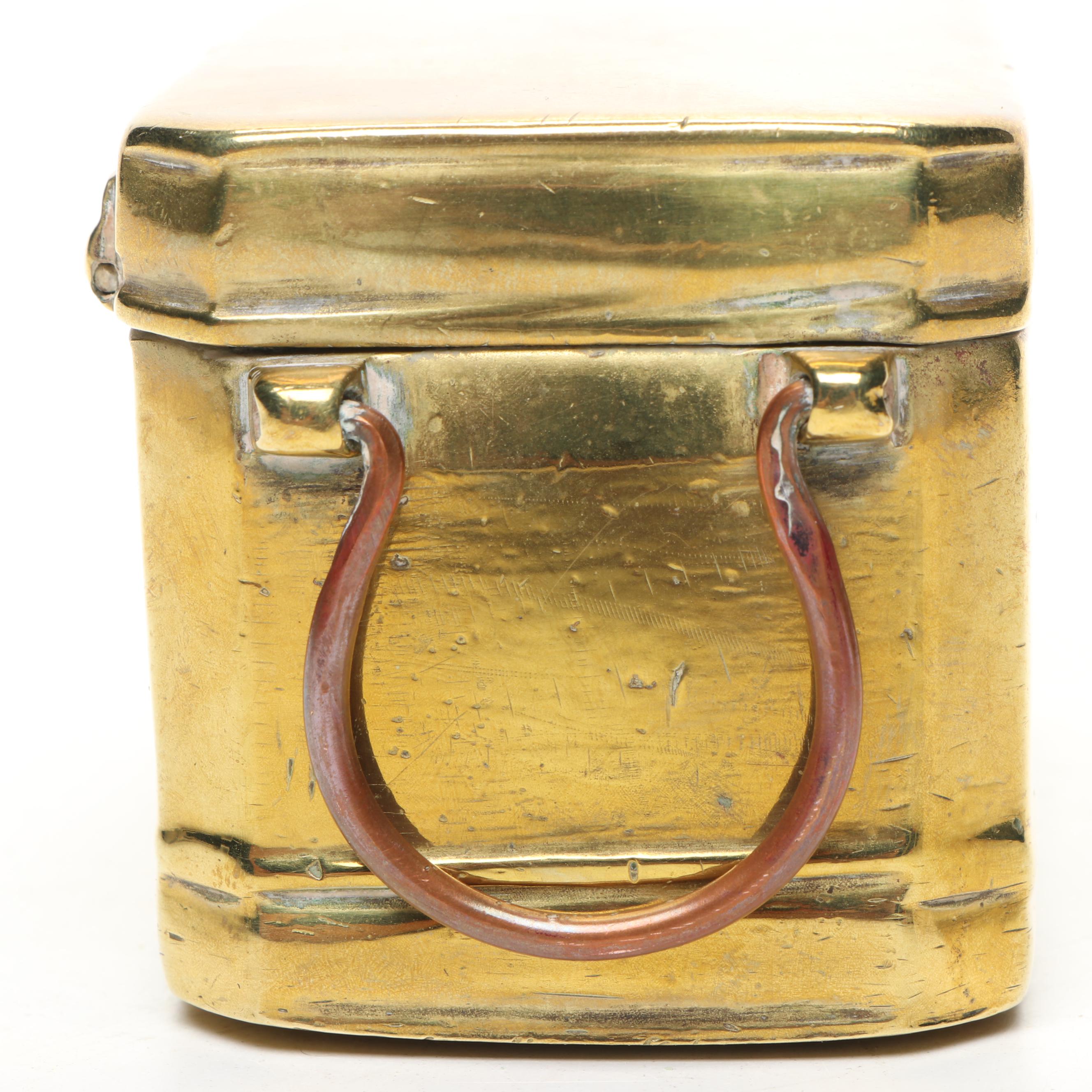 Brass Plate Betel Nut Box & Abacuses on Green Marble Slabs, Sports Whistle