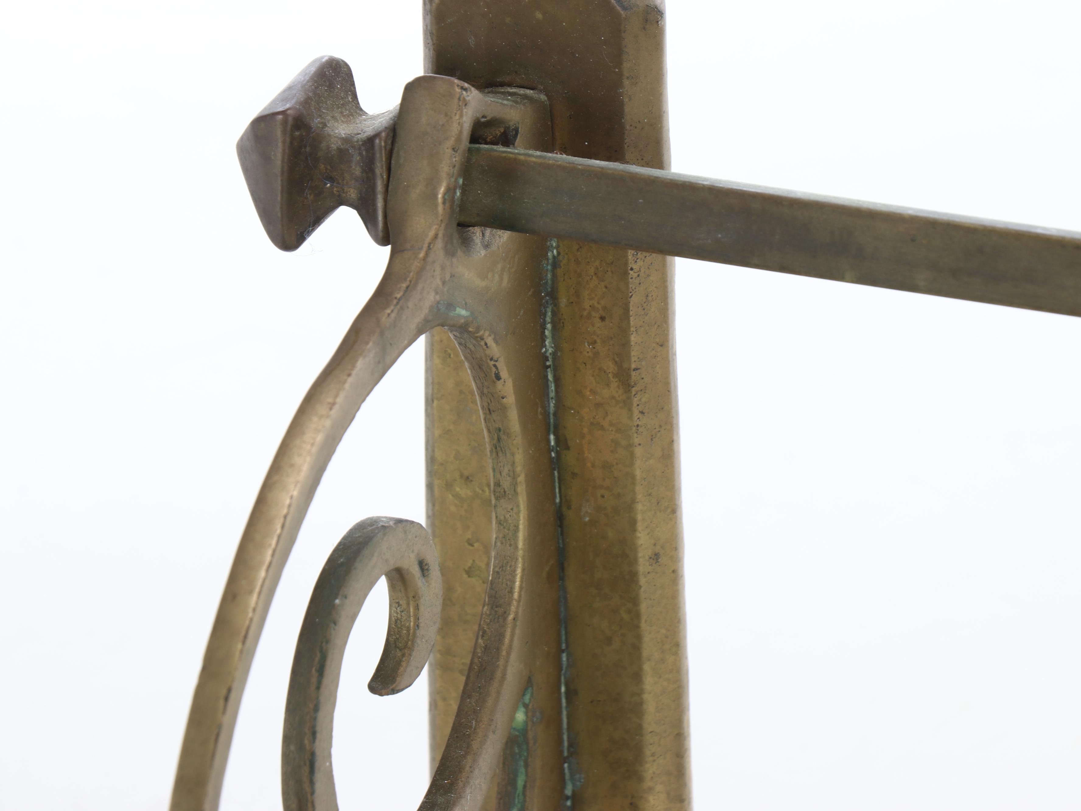 Victorian Brass Train Car Luggage Rack, Late 19th to Early 20th Century