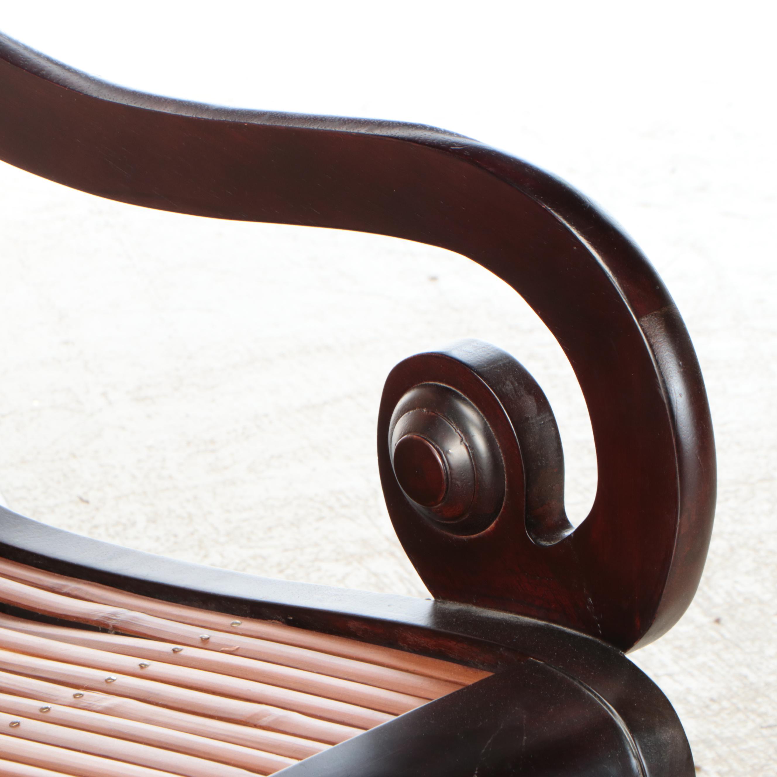 Campeche with Split Bamboo Seat