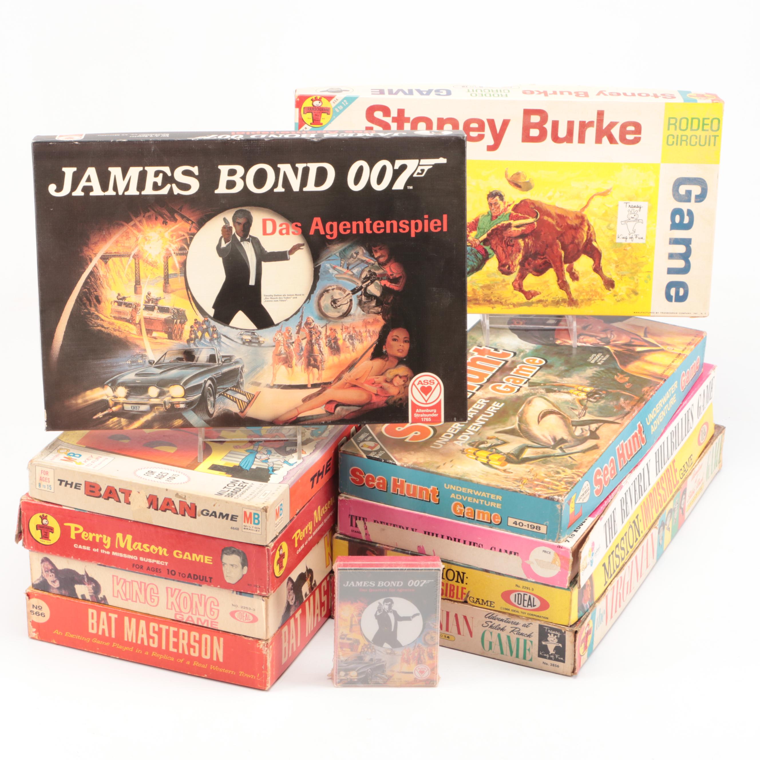 "King Kong", "Mission Impossible", "Batman", and More Board Games