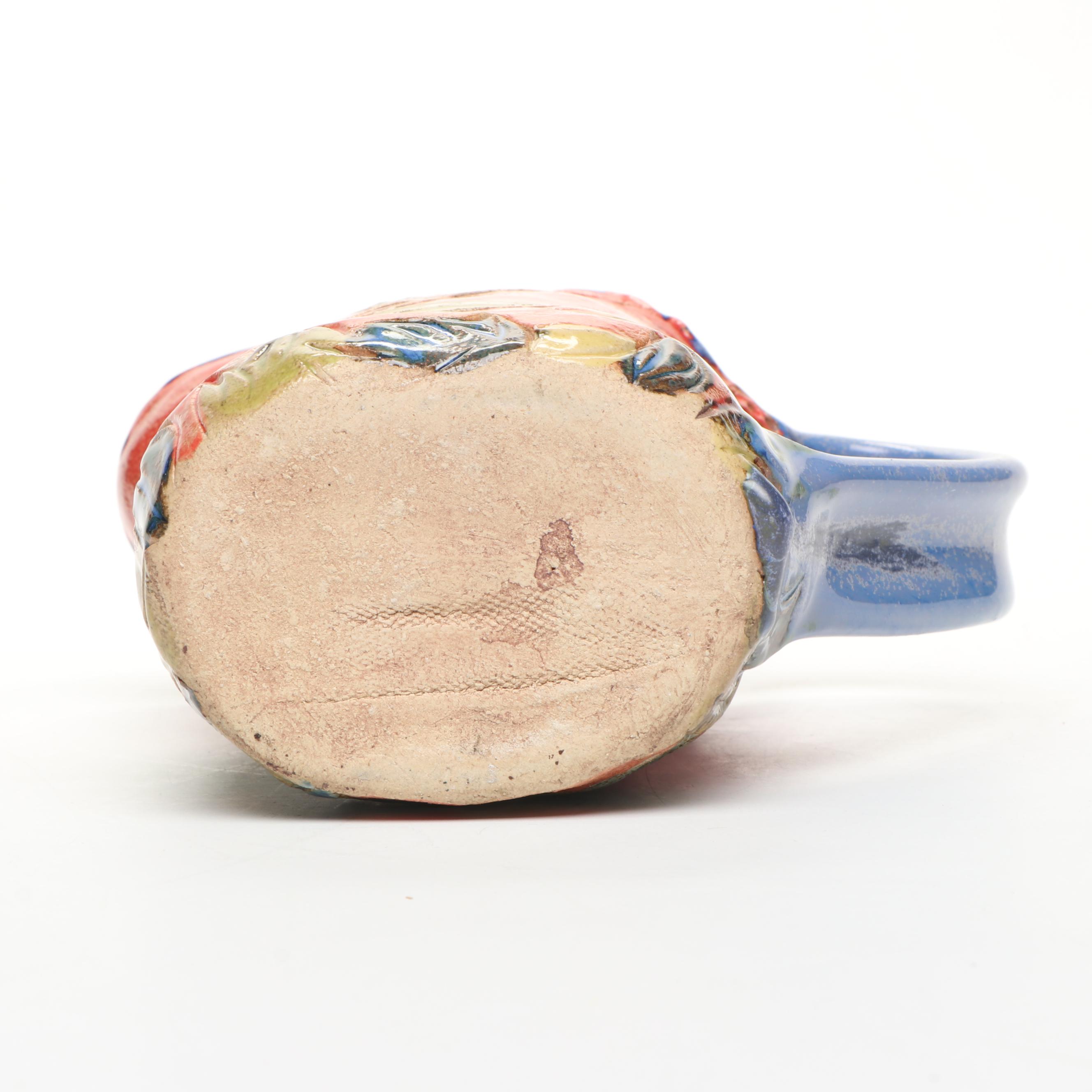 Melody T. Brock-Freeman and Dottie Draco Ceramic Figurines with Pitcher