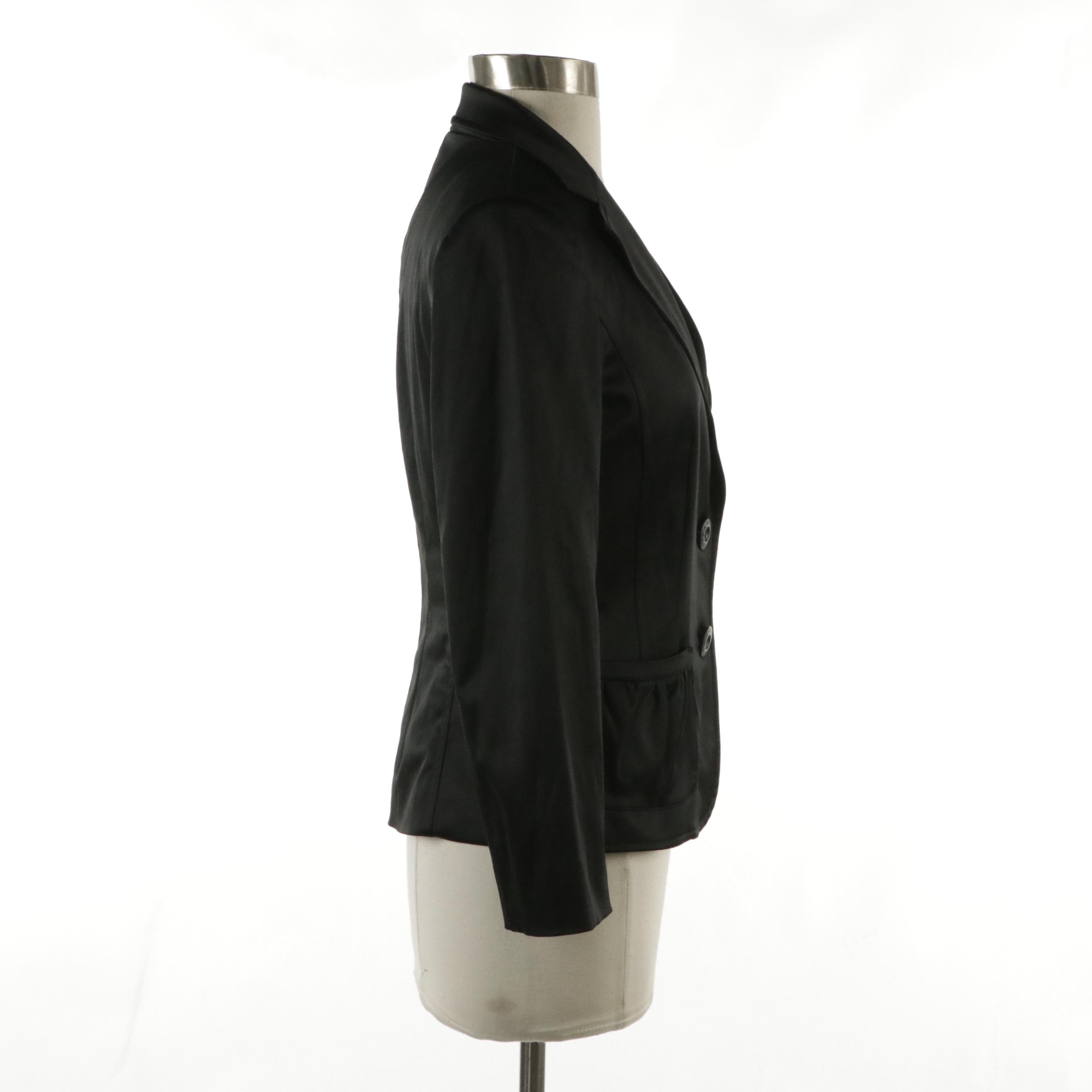 Krizia Jeans Button-Front Blazer