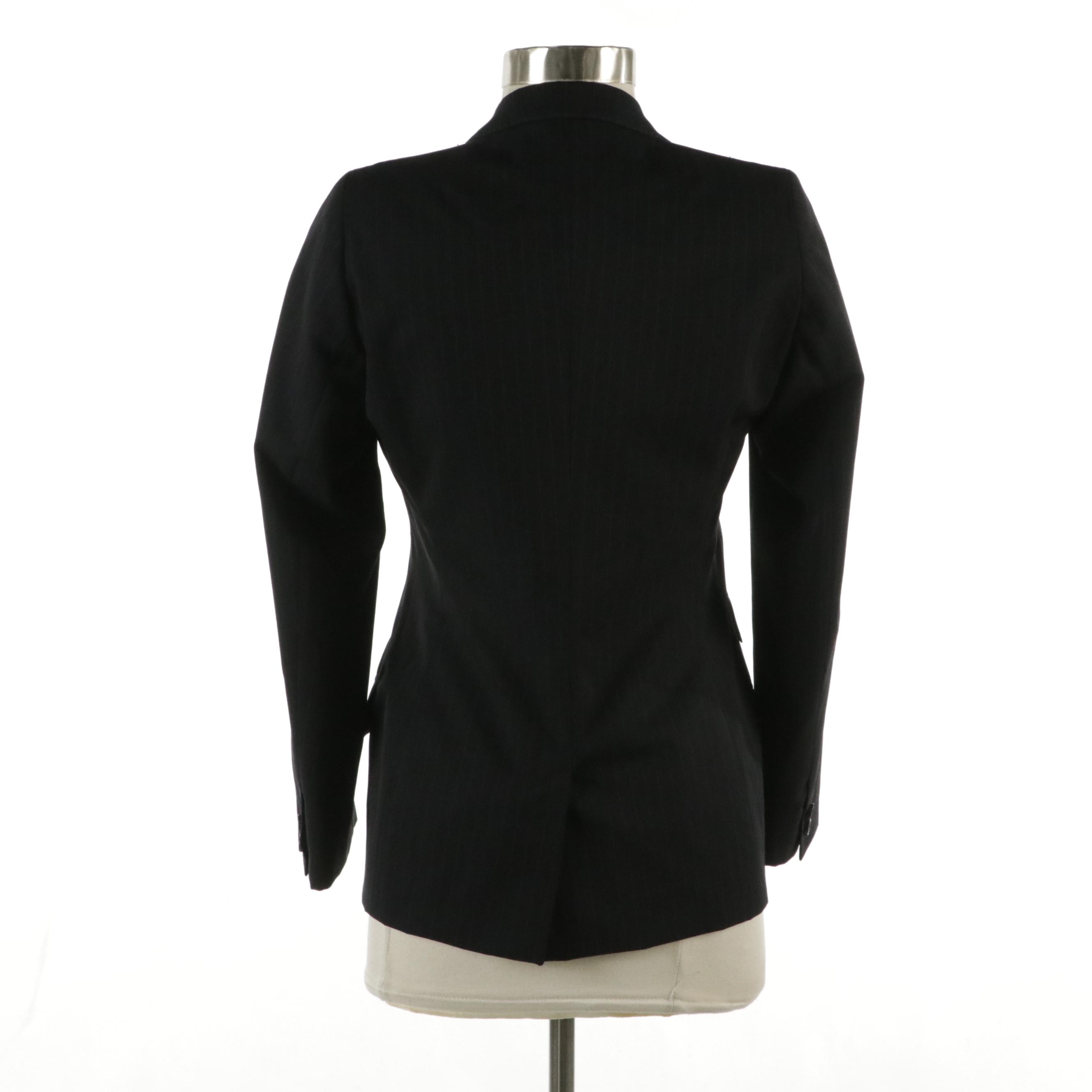 Gucci Pinstriped Wool Single-Breasted Blazer