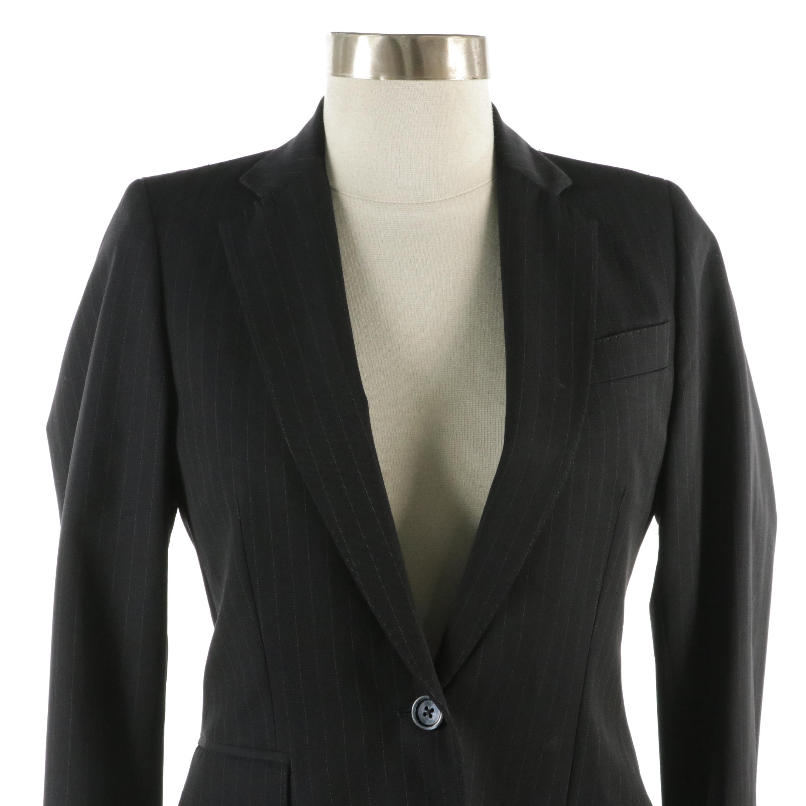 Gucci Pinstriped Wool Single-Breasted Blazer