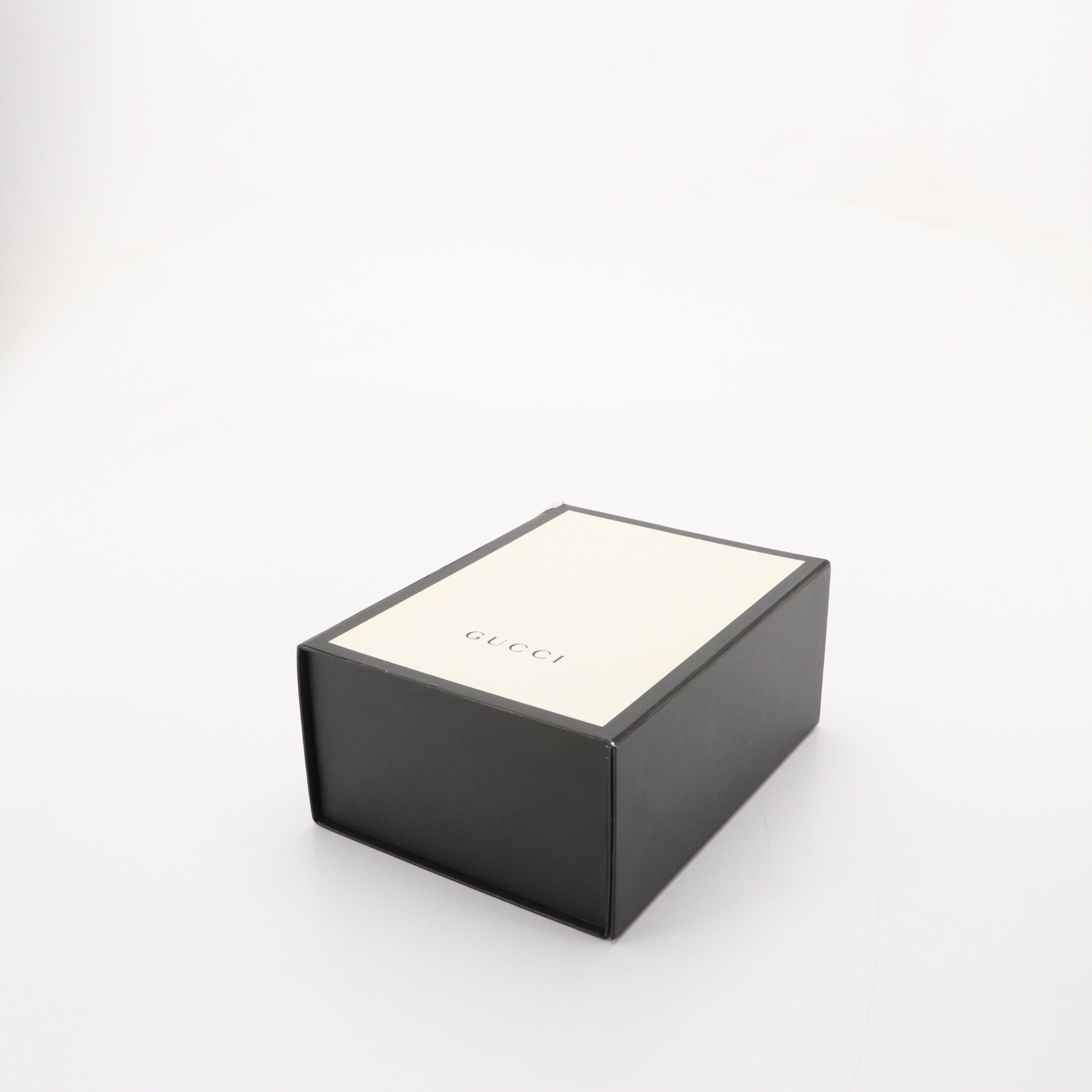 Gucci Web Striped GG Canvas Baseball Cap in Box