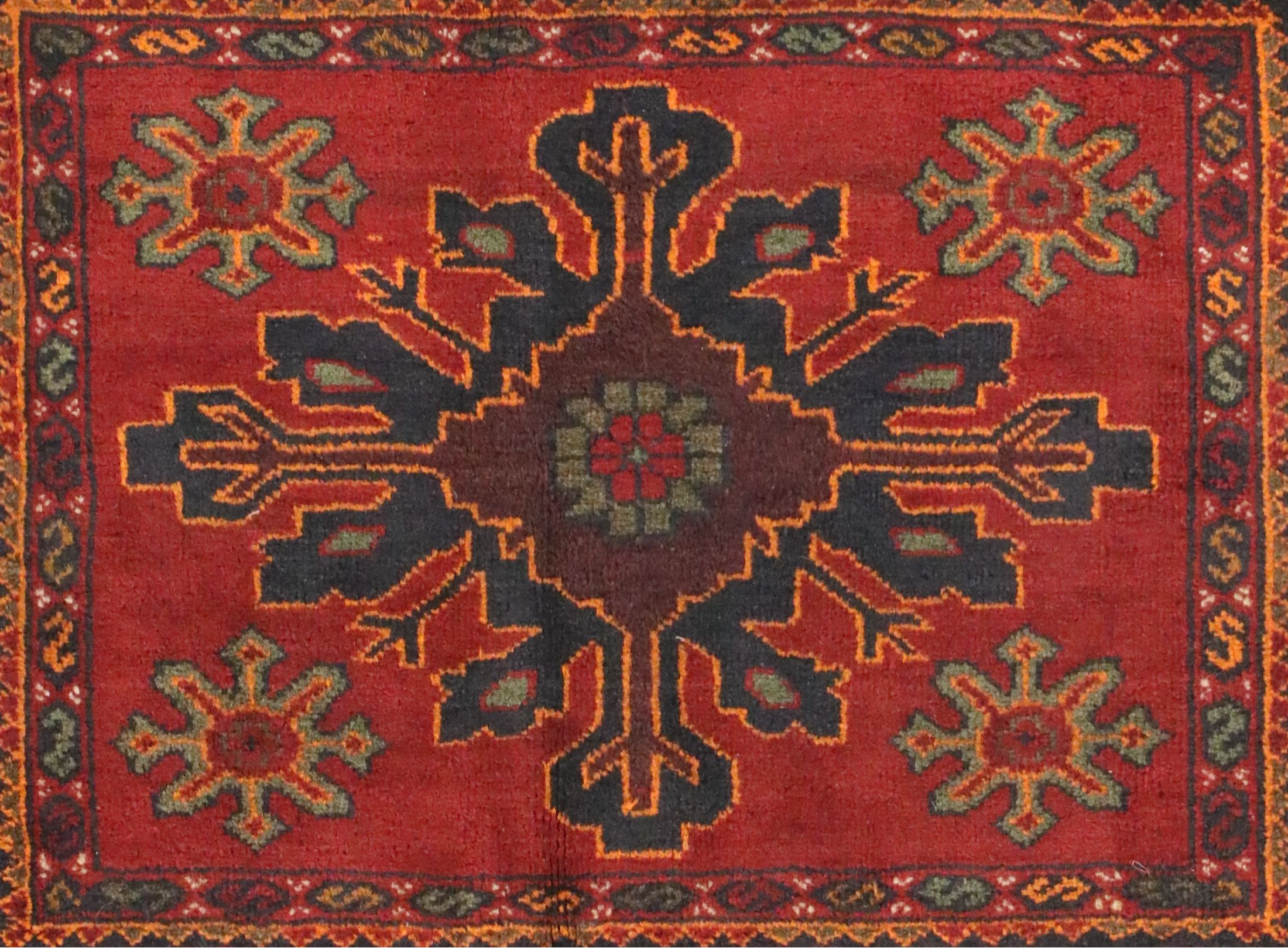 Handmade Caucasian Kazak Saddle or Storage Bag