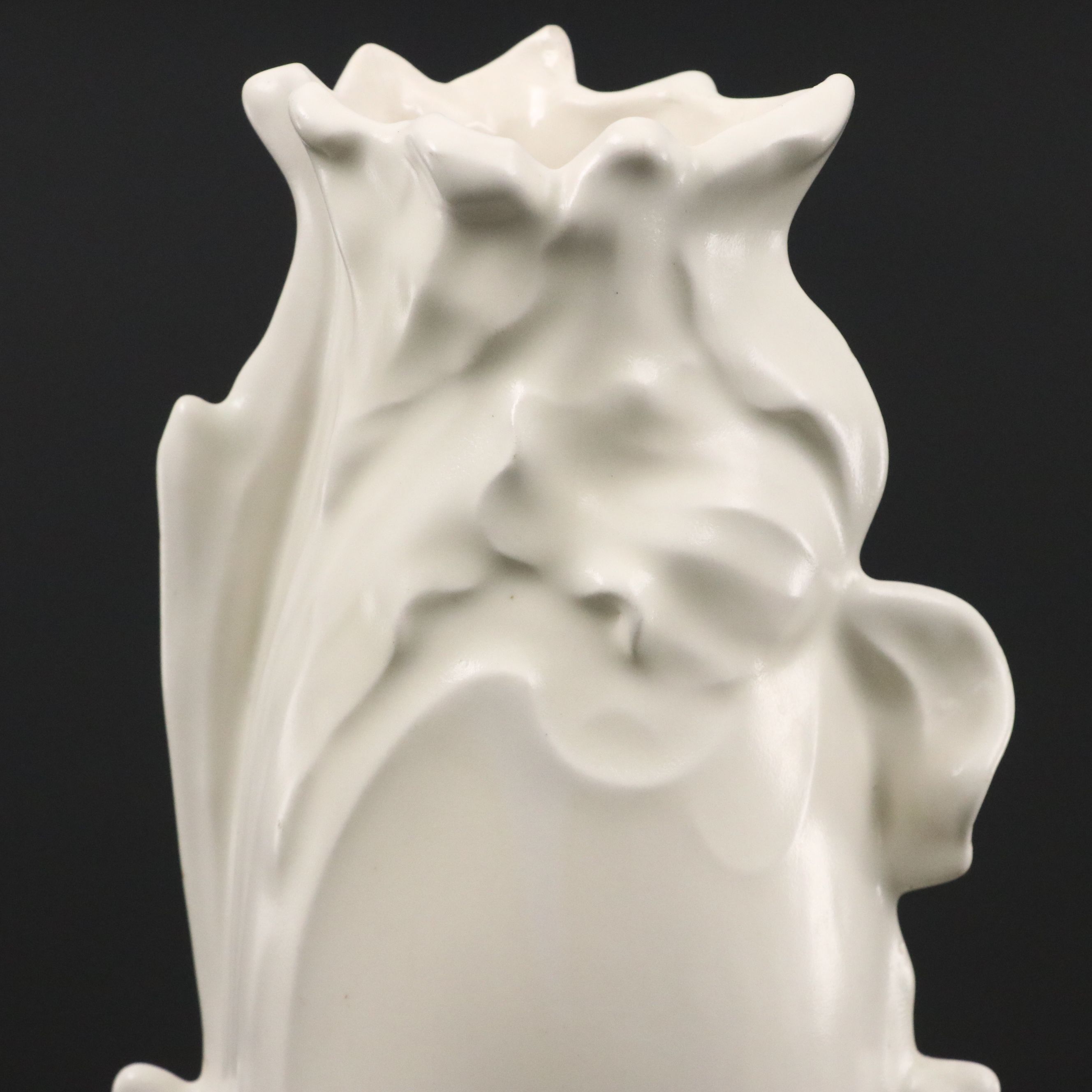 Mold Poured Ceramic Vase, 1983