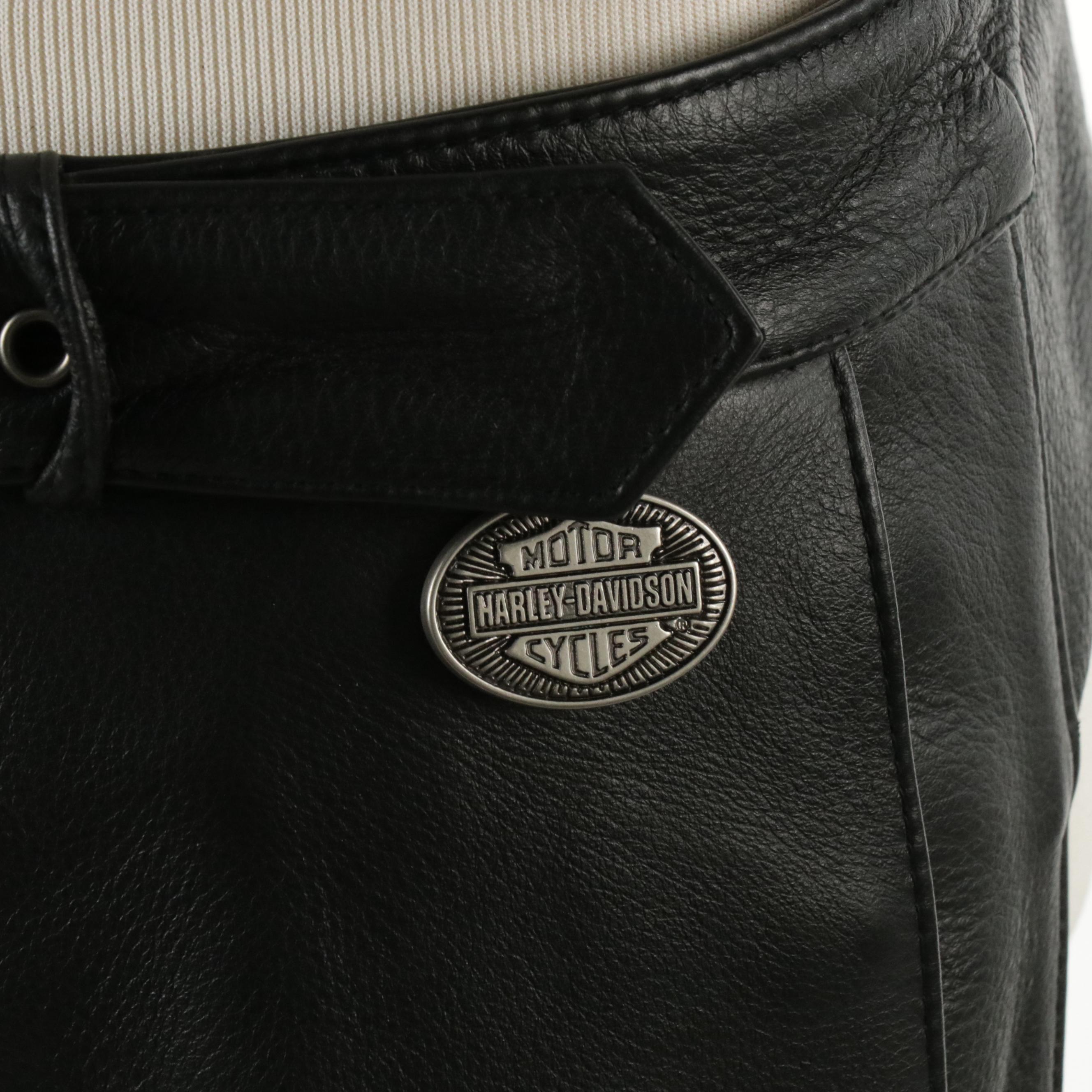 Men's Harley-Davidson Motorcycle Chaps, Insulated Gloves, Stratus Harness Boots