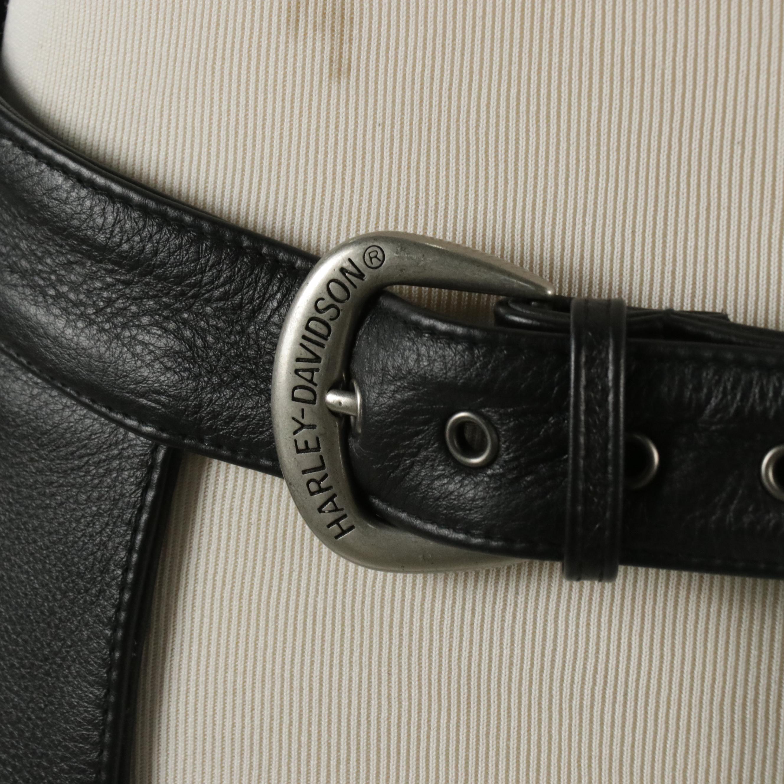 Men's Harley-Davidson Motorcycle Chaps, Insulated Gloves, Stratus Harness Boots