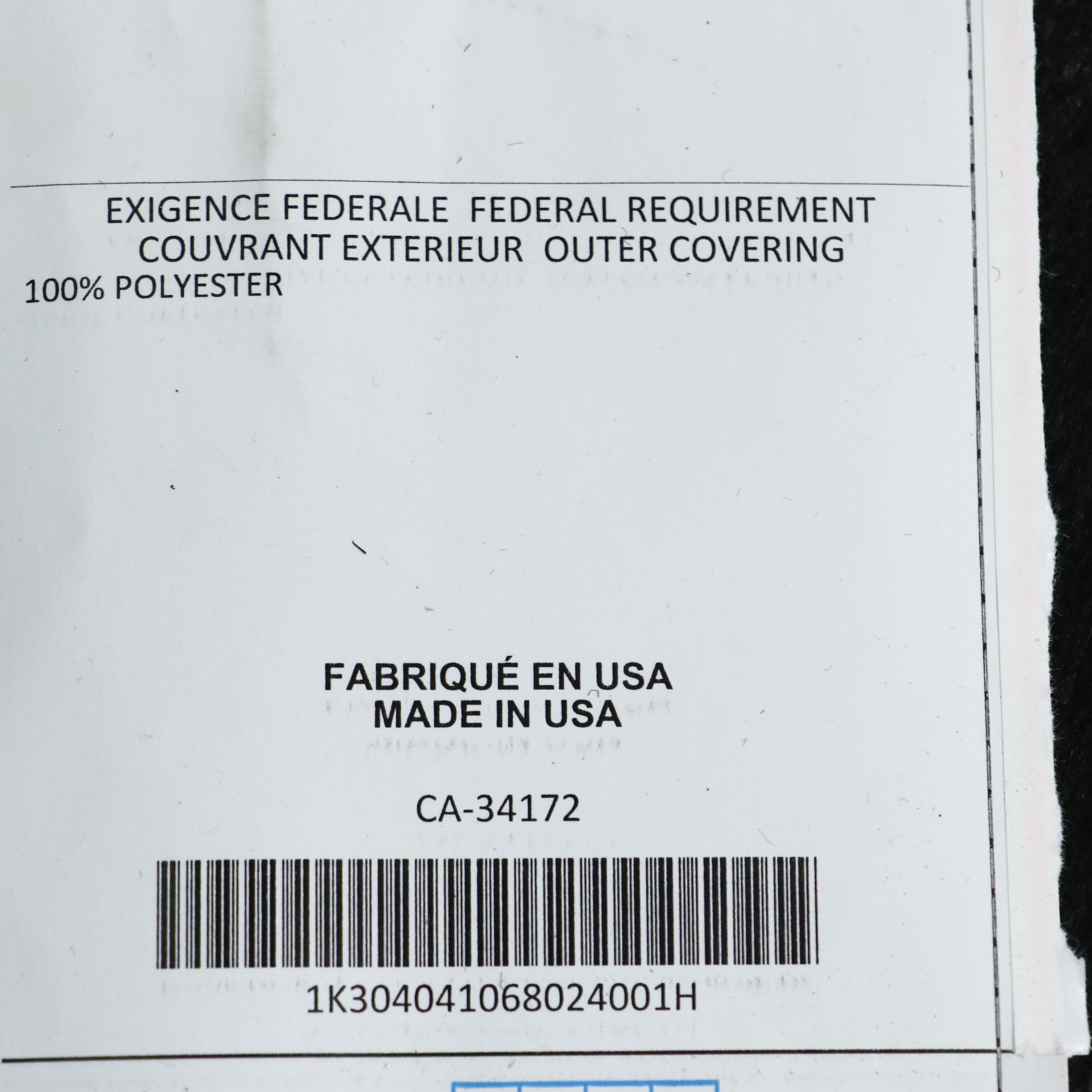 Contemporary Fabric Upholstered Ottoman with Storage