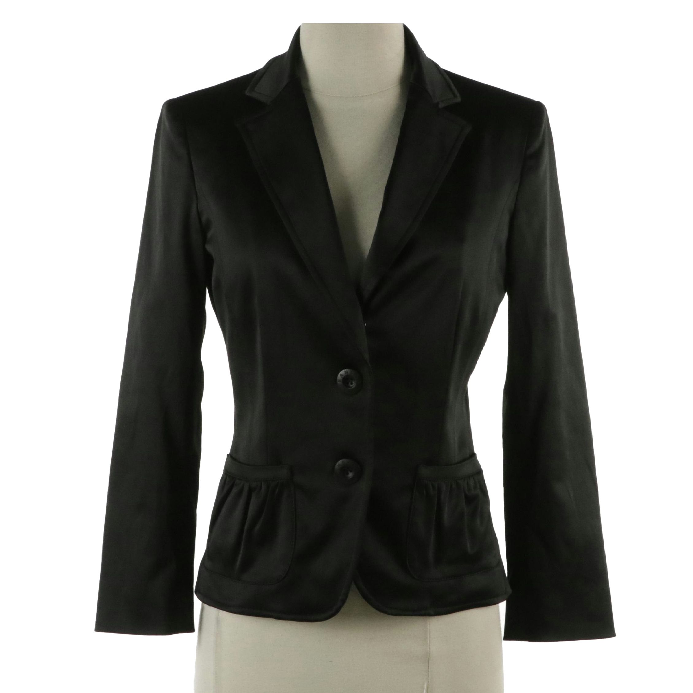 Krizia Jeans Button-Front Blazer