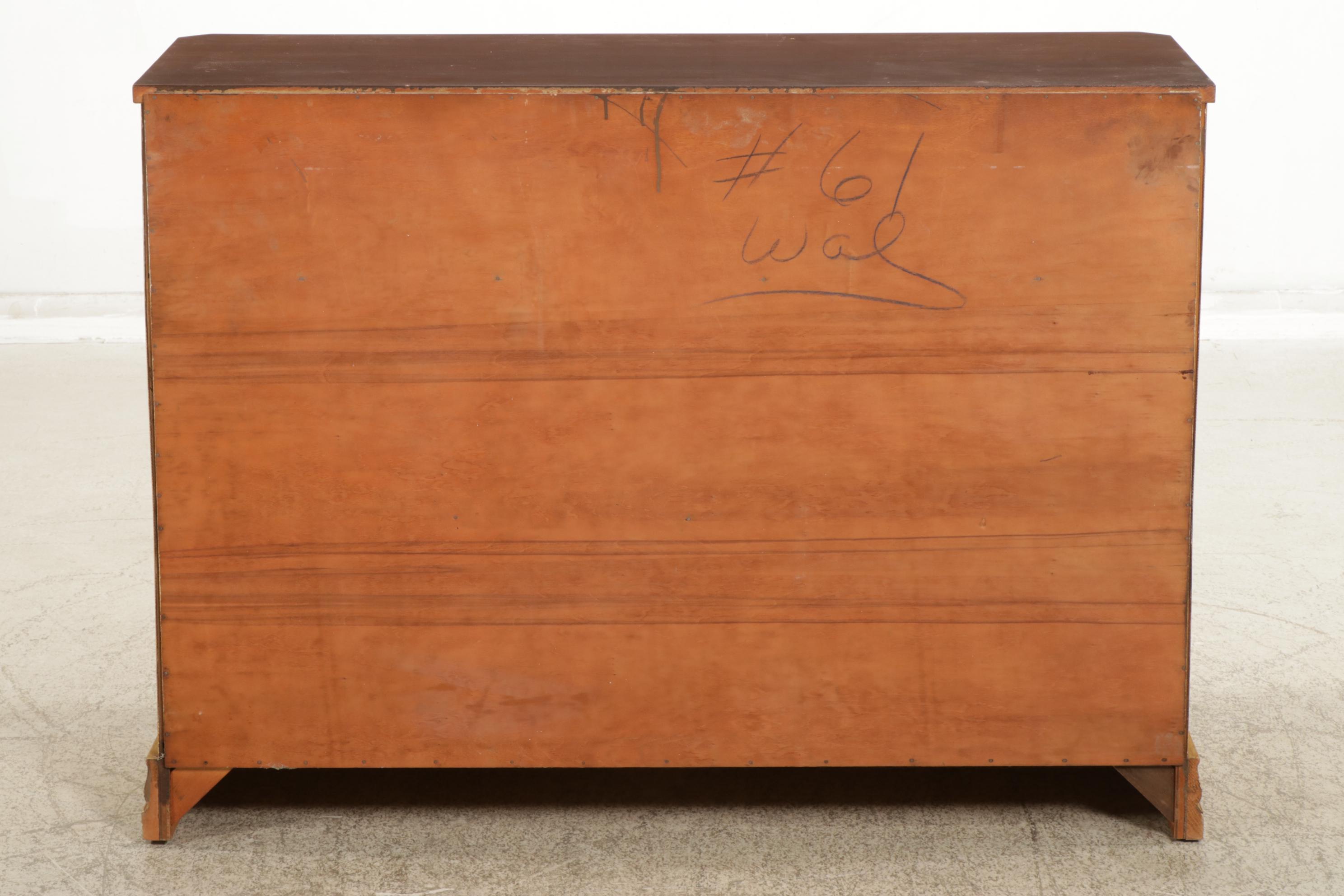 Painted Federal Style Console Cabinet, Late 20th Century