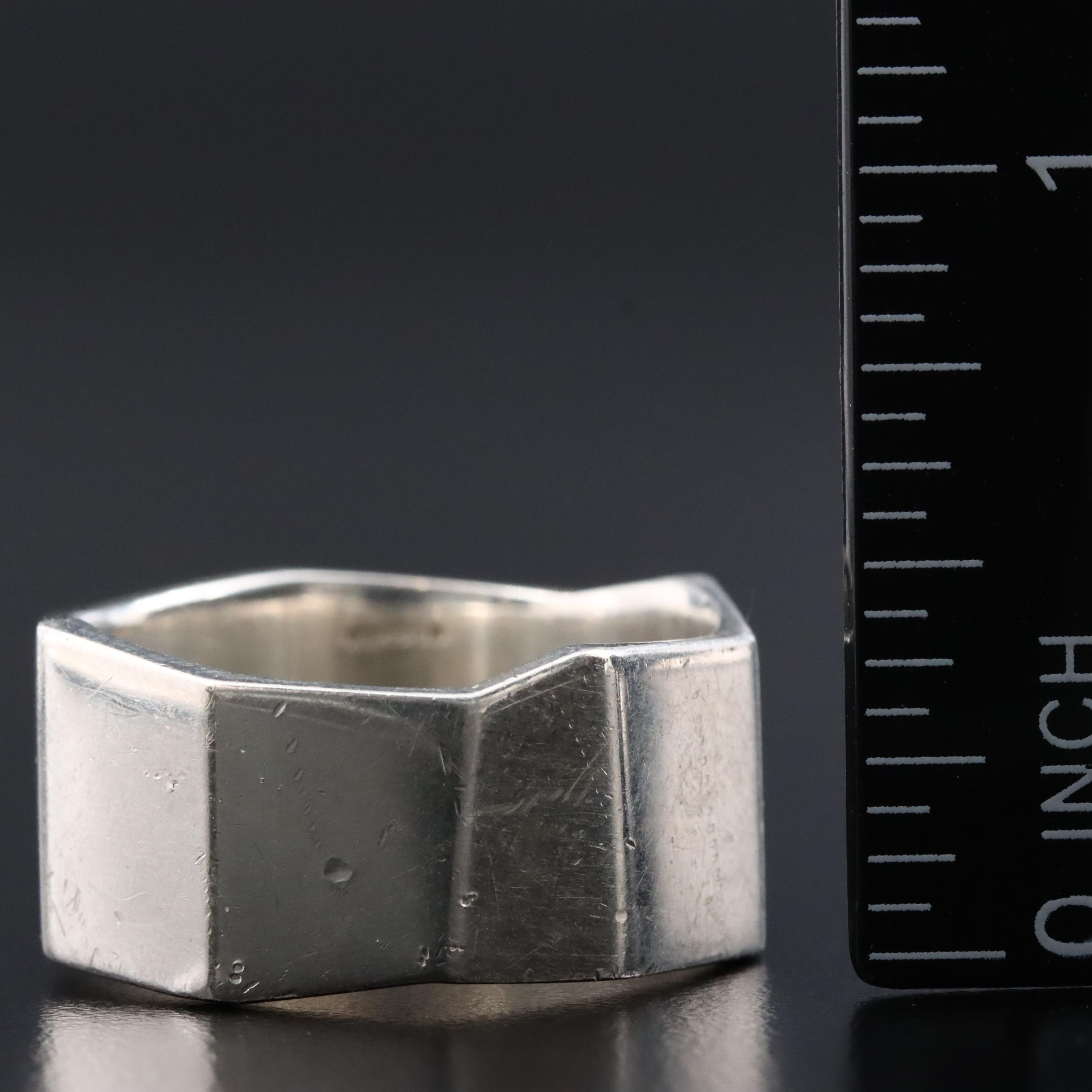 Frank Gehry for Tiffany & Co. Brushed Torque Ring