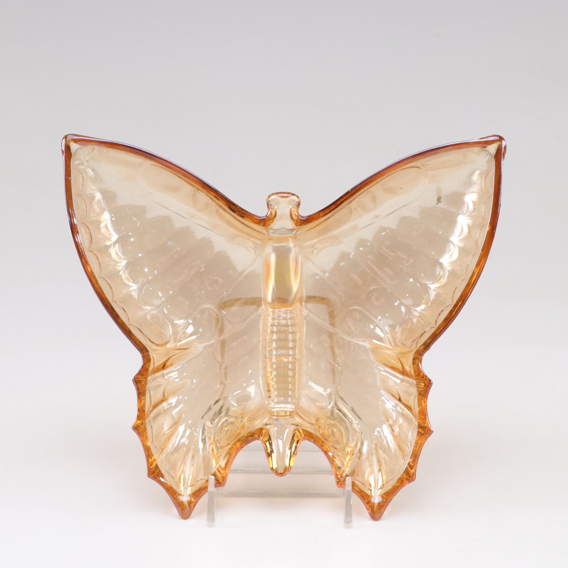 Carnival Glass with Fenton "Iris" and Indiana Glass "Butterfly" and More