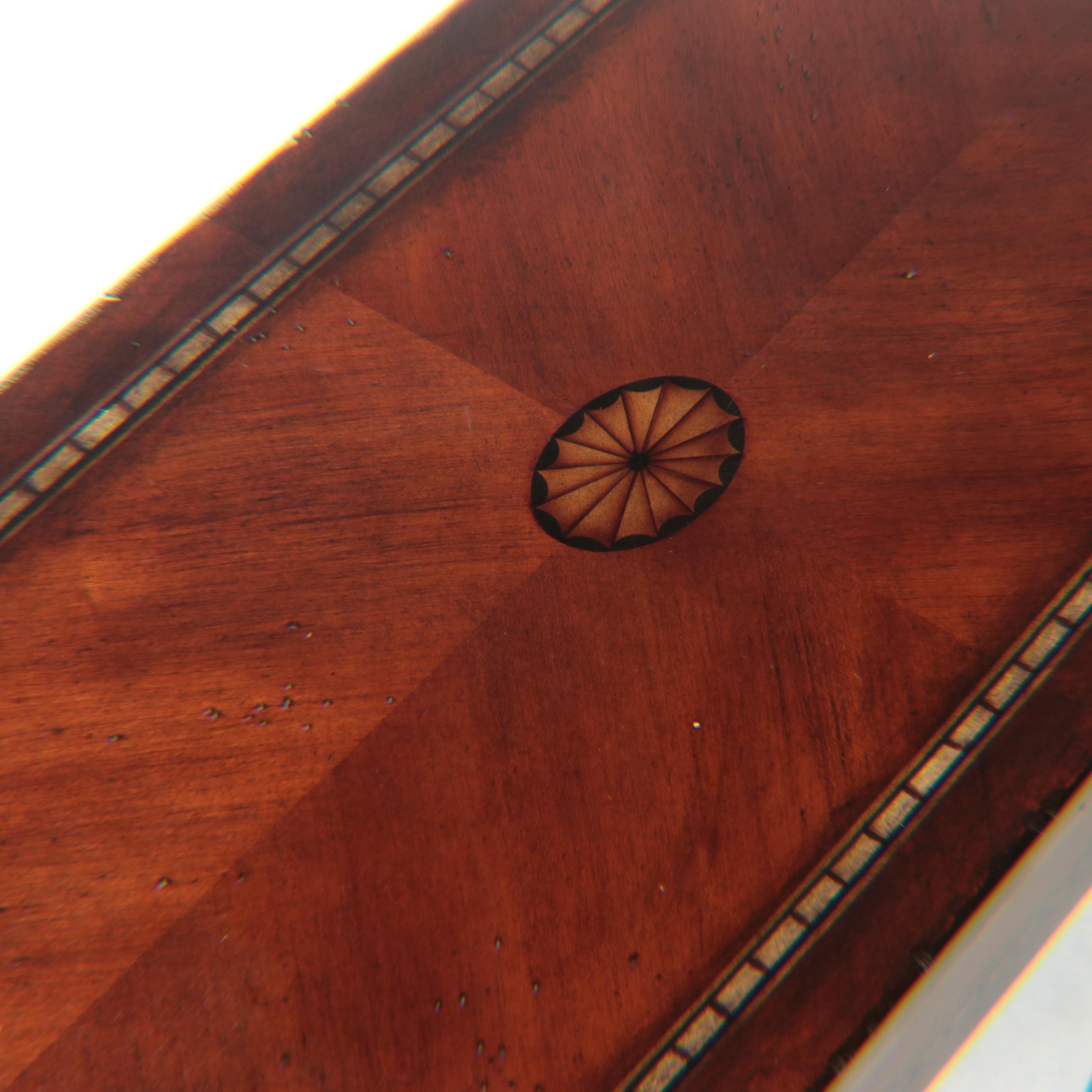 Queen Anne Style Single Drawer Wooden Accent Table