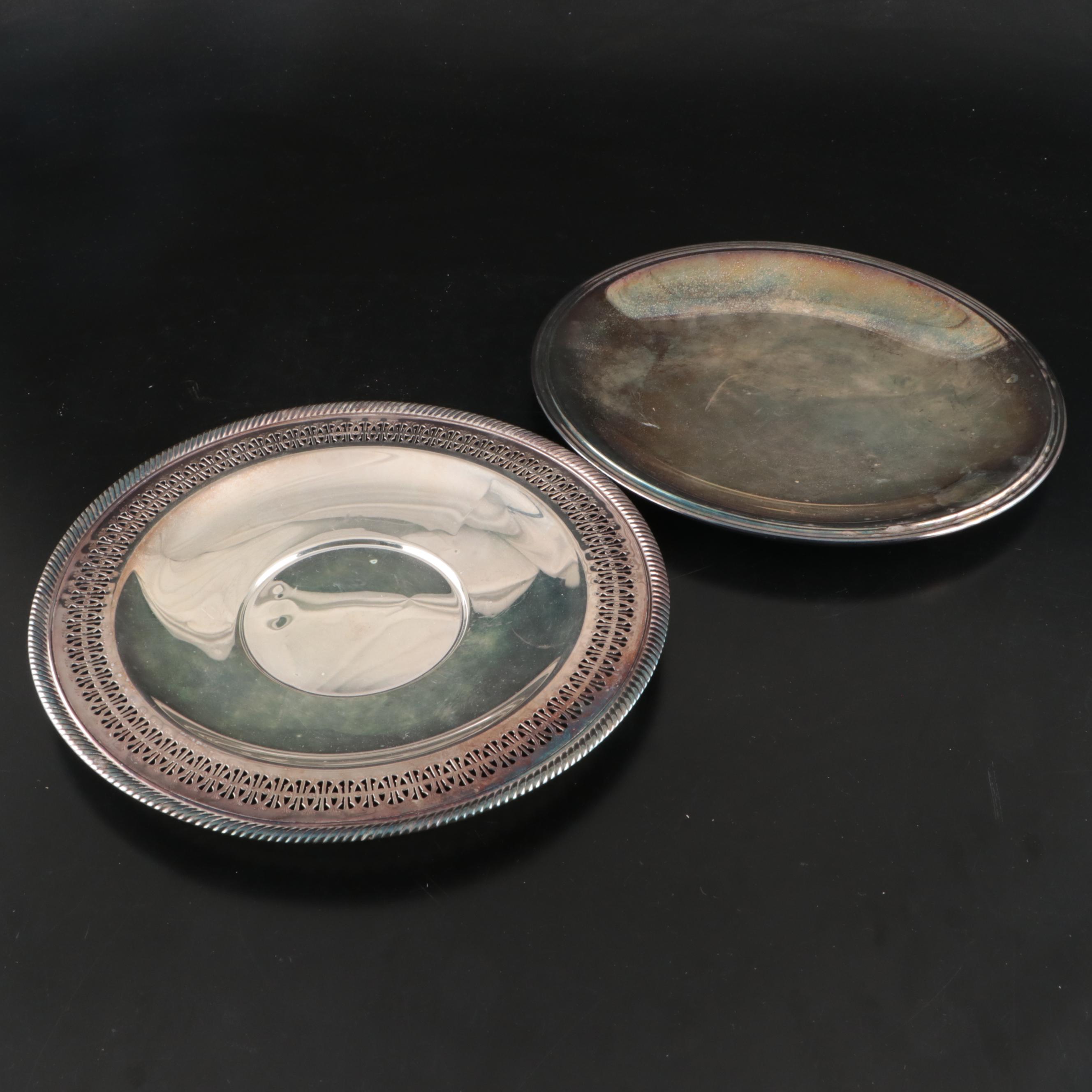 Gorham Silver Plate Bowl and Other Serving Pieces
