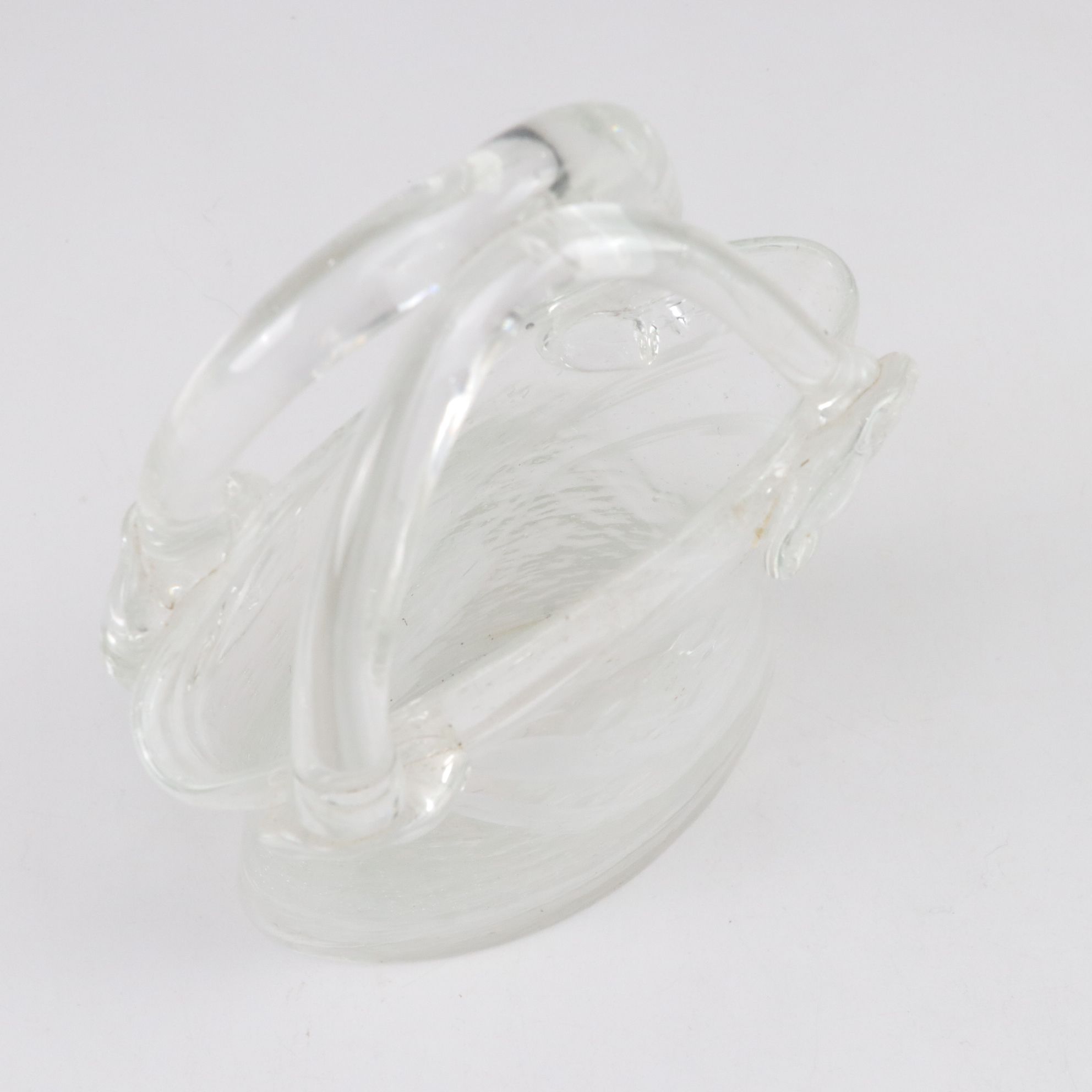 Murano Style Pink Confetti Purse Vase with More Hand-Blown Art Glass Handbags