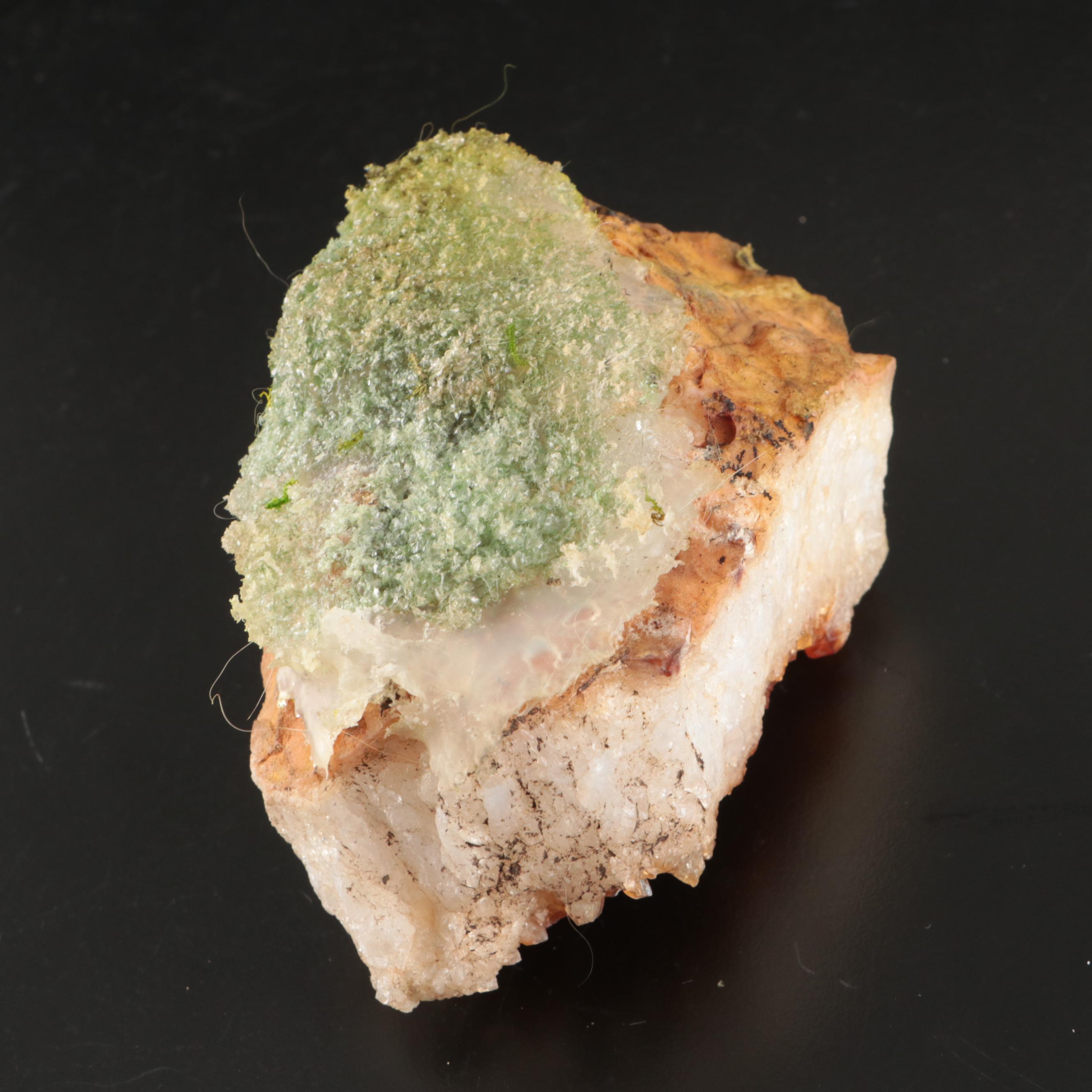 Amethyst, Selenite, Blue Calcite and Quartz Specimens