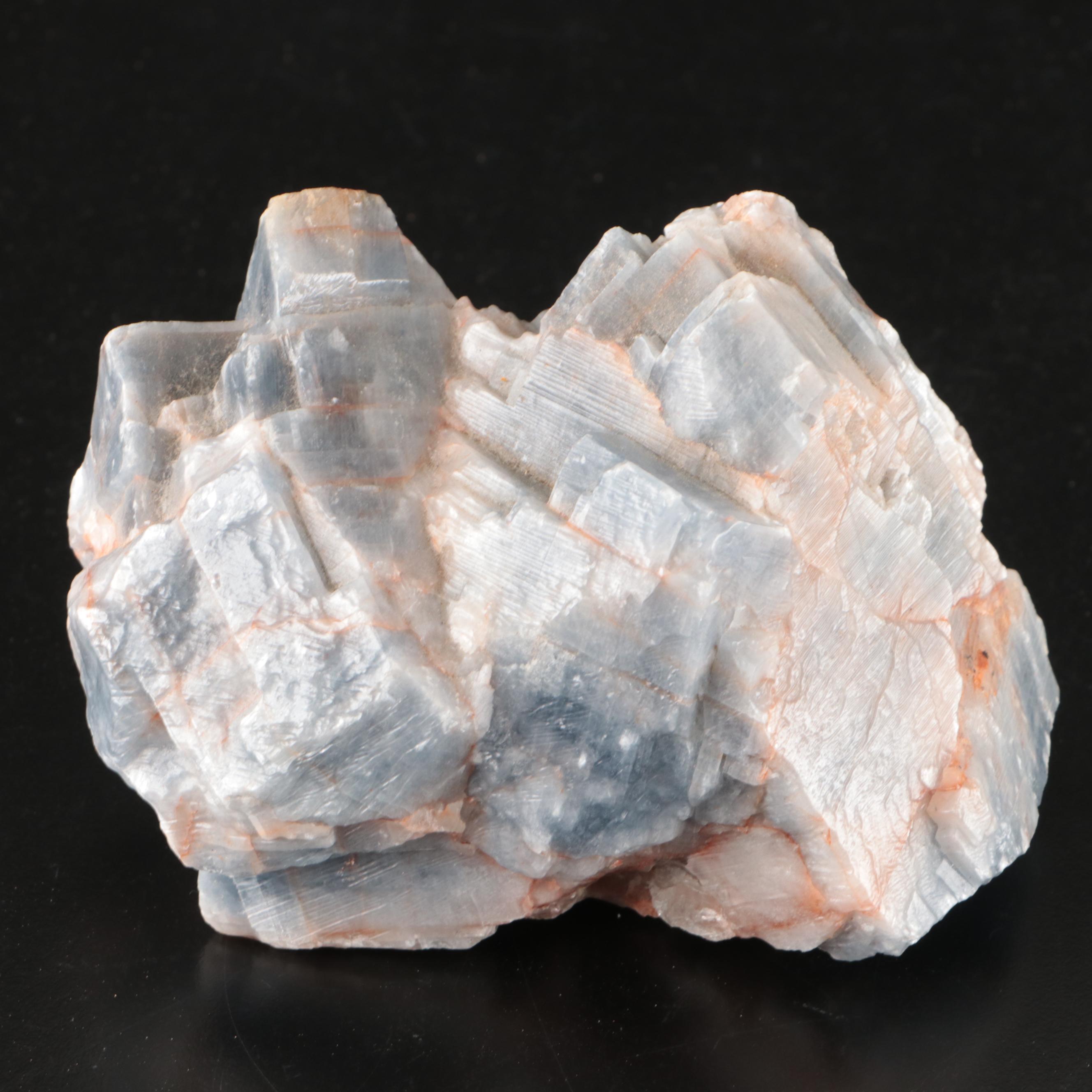 Amethyst, Selenite, Blue Calcite and Quartz Specimens