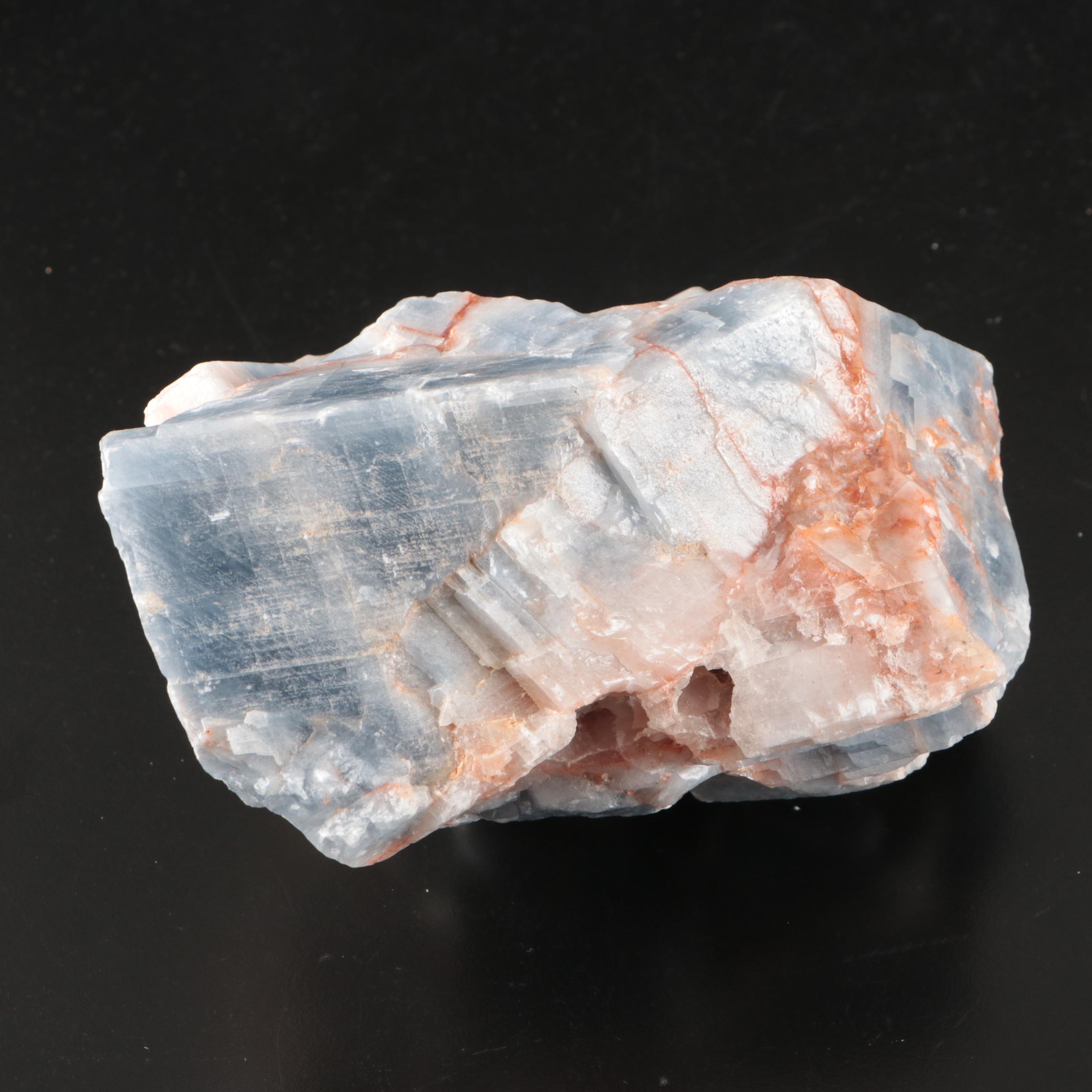 Amethyst, Selenite, Blue Calcite and Quartz Specimens