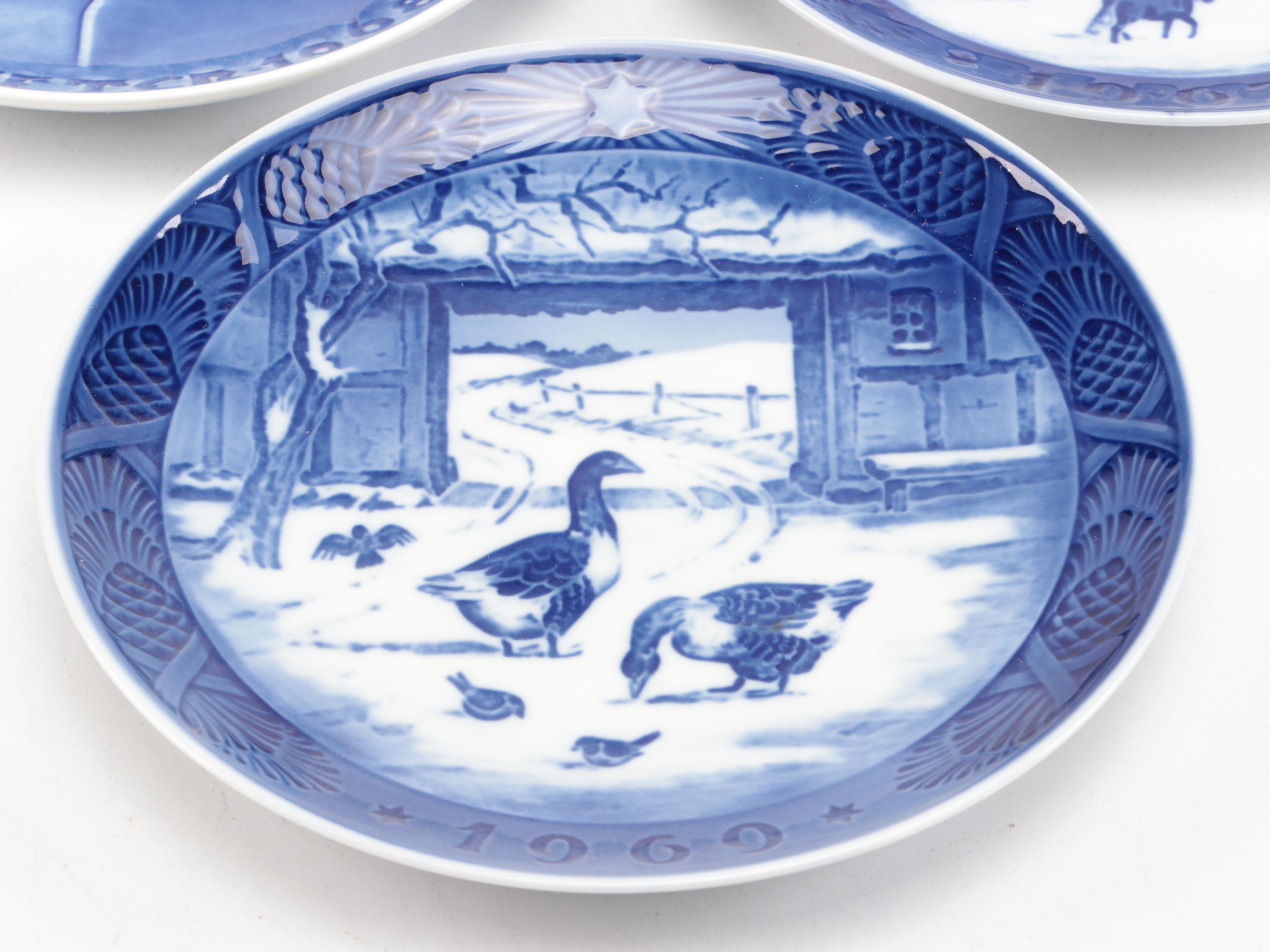 Bing & Grøndahl and Royal Copenhagen Porcelain Collector Plates