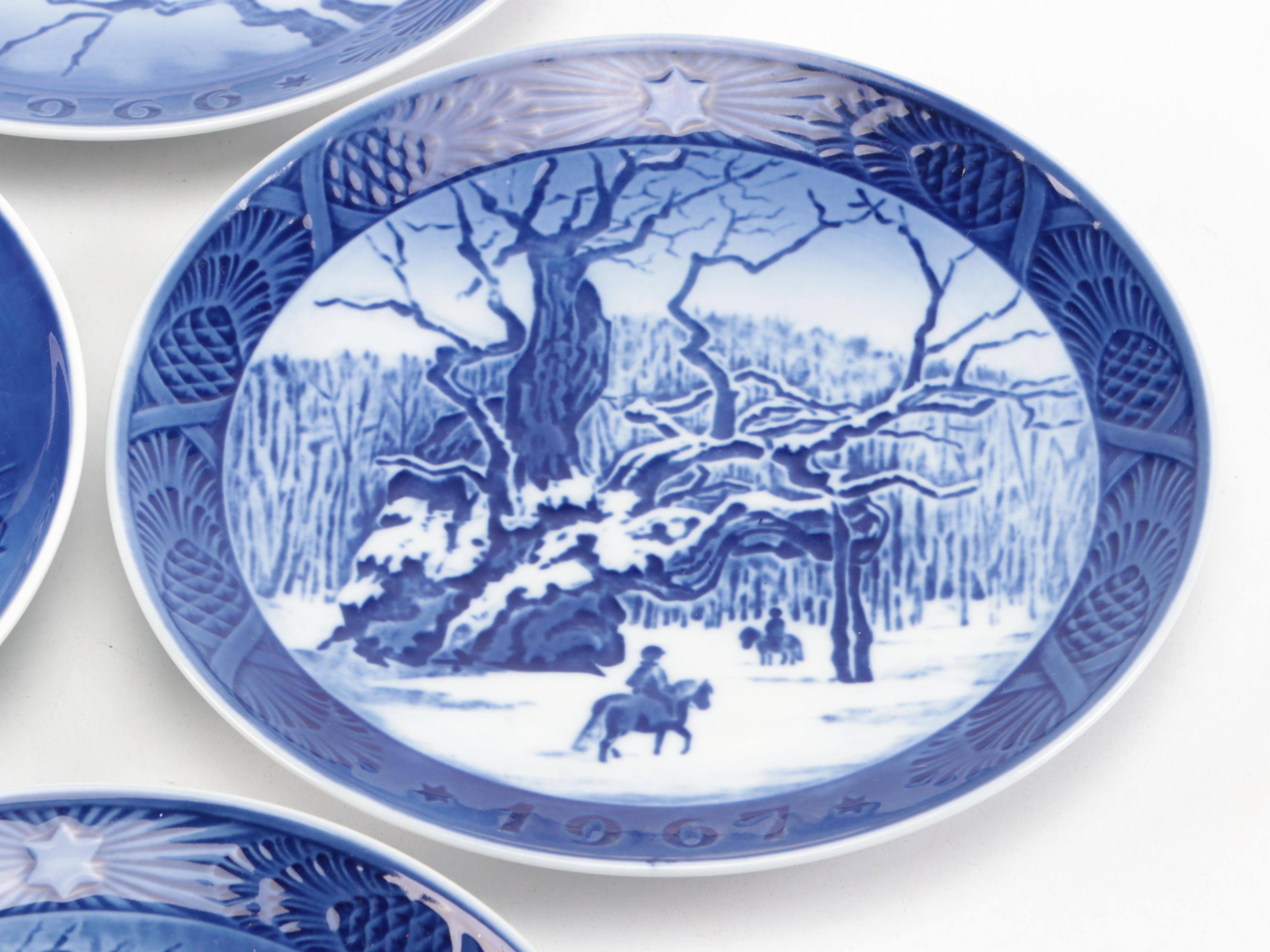 Bing & Grøndahl and Royal Copenhagen Porcelain Collector Plates
