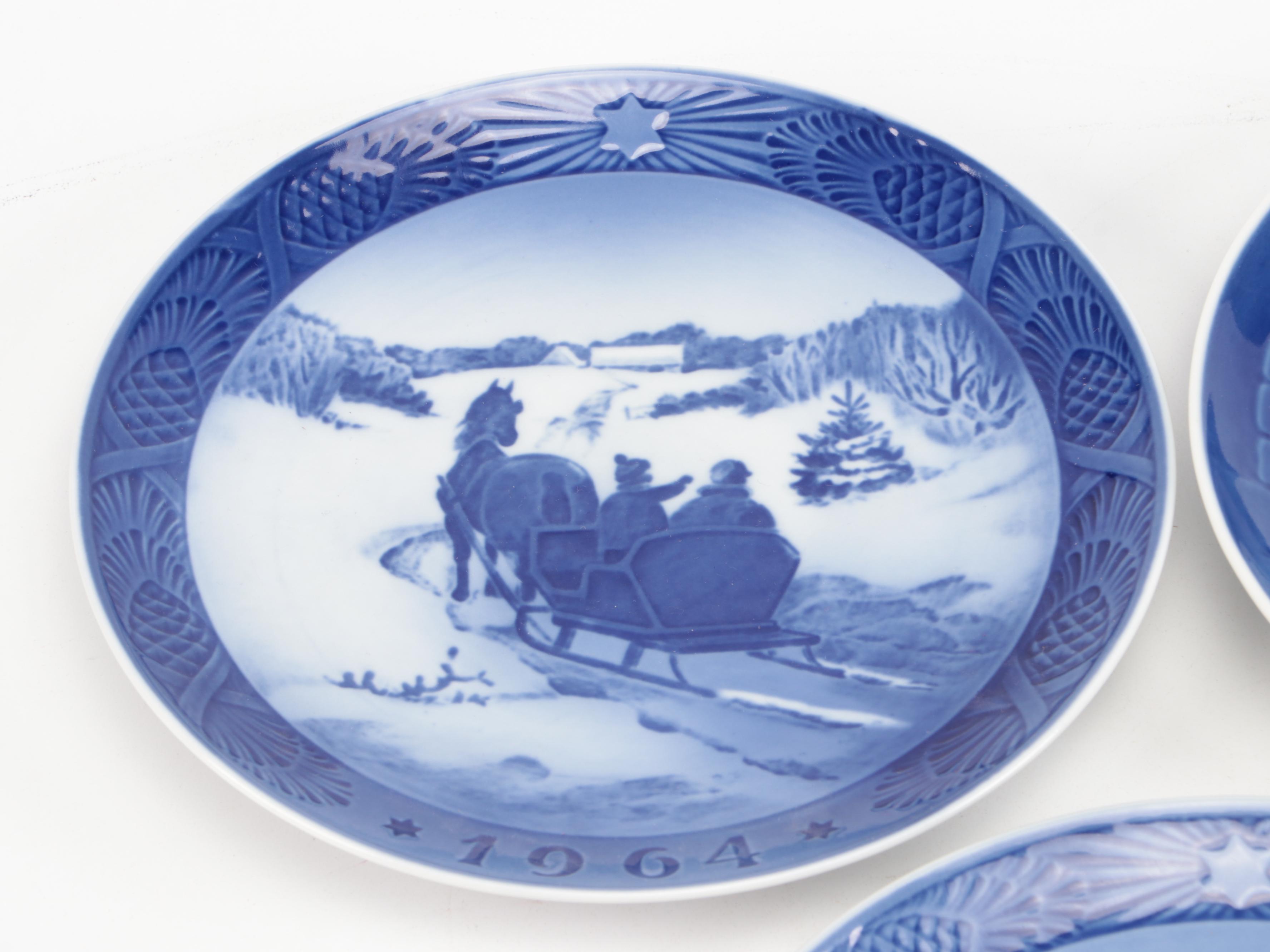 Bing & Grøndahl and Royal Copenhagen Porcelain Collector Plates