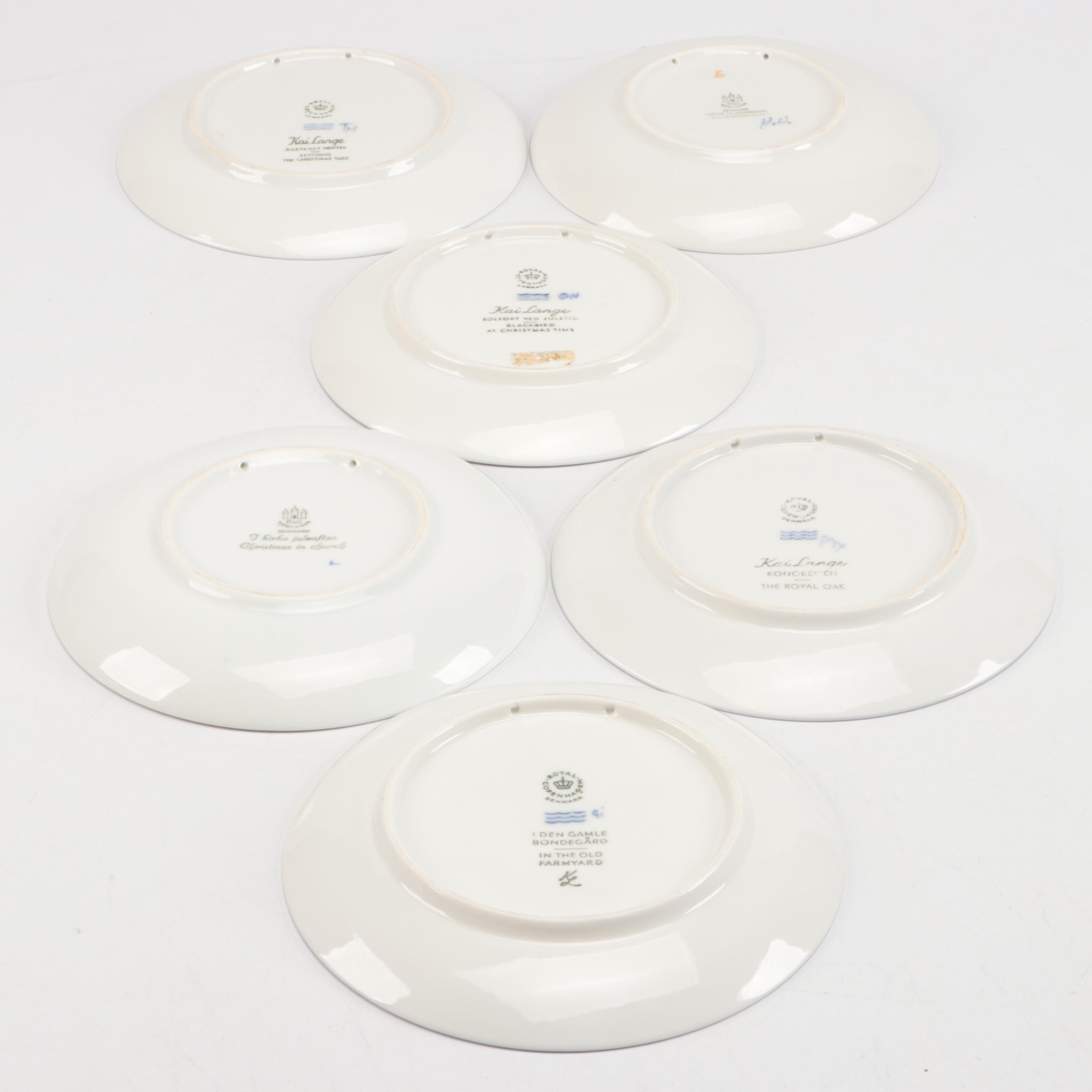 Bing & Grøndahl and Royal Copenhagen Porcelain Collector Plates