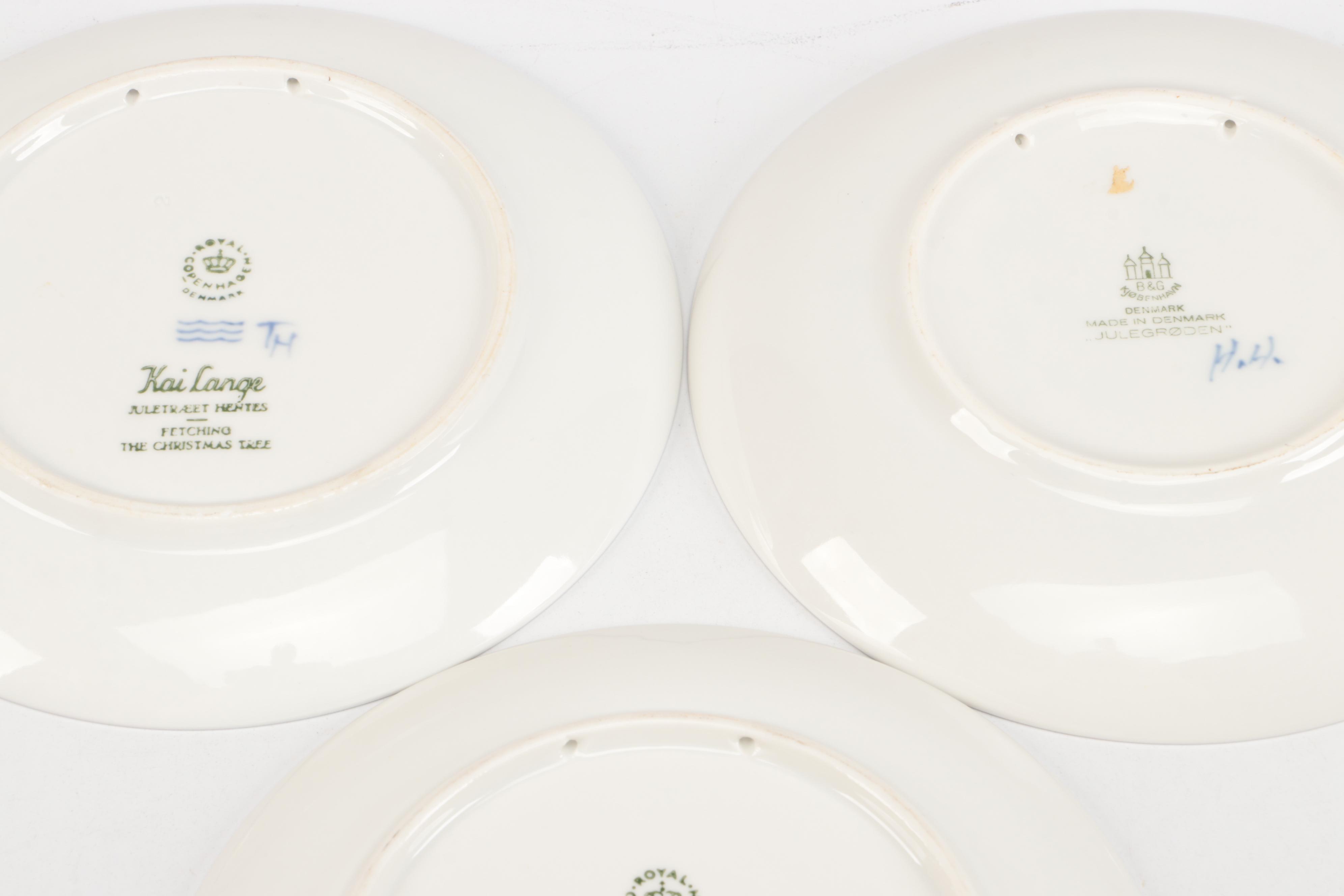 Bing & Grøndahl and Royal Copenhagen Porcelain Collector Plates