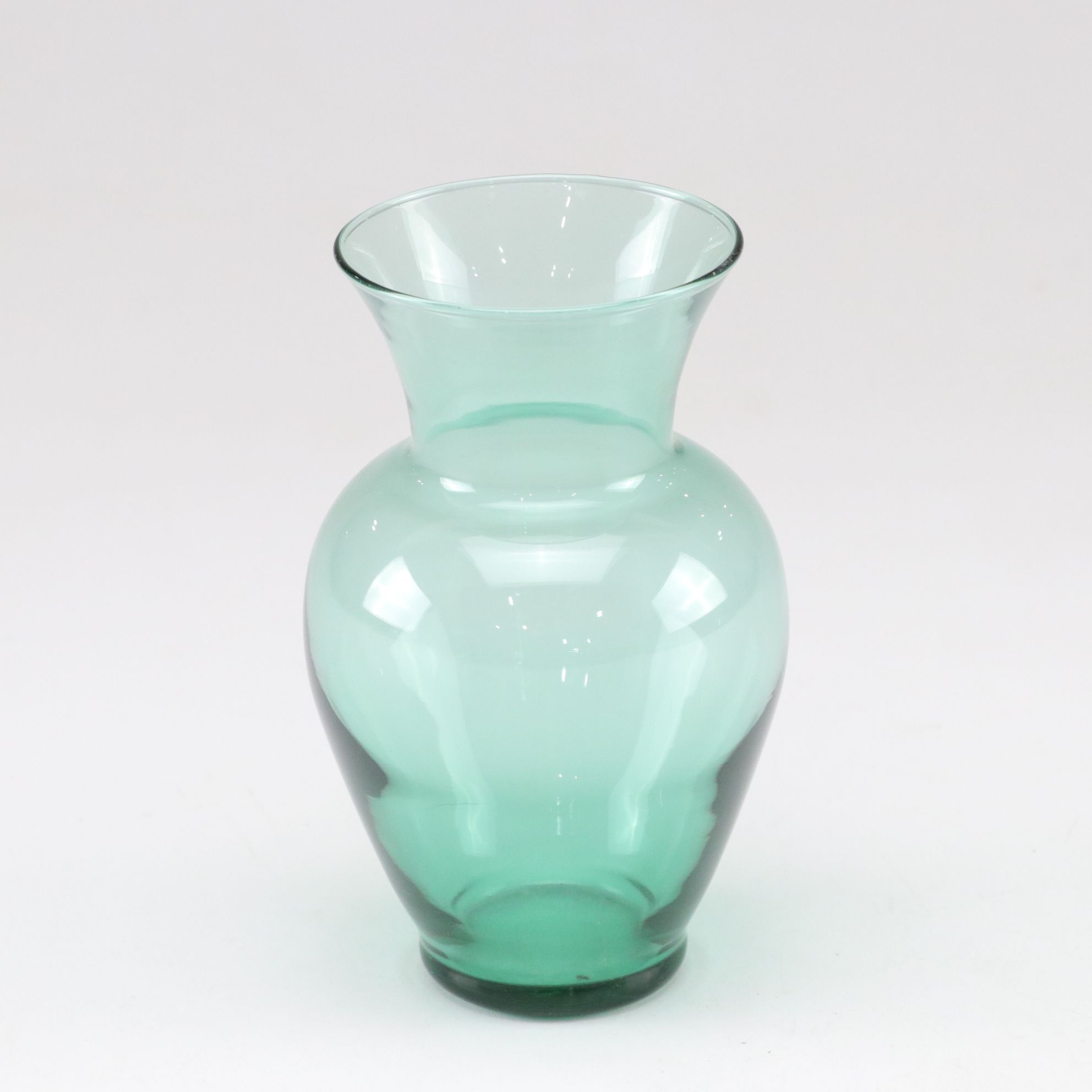 Spiral Blown Glass Flower Vases