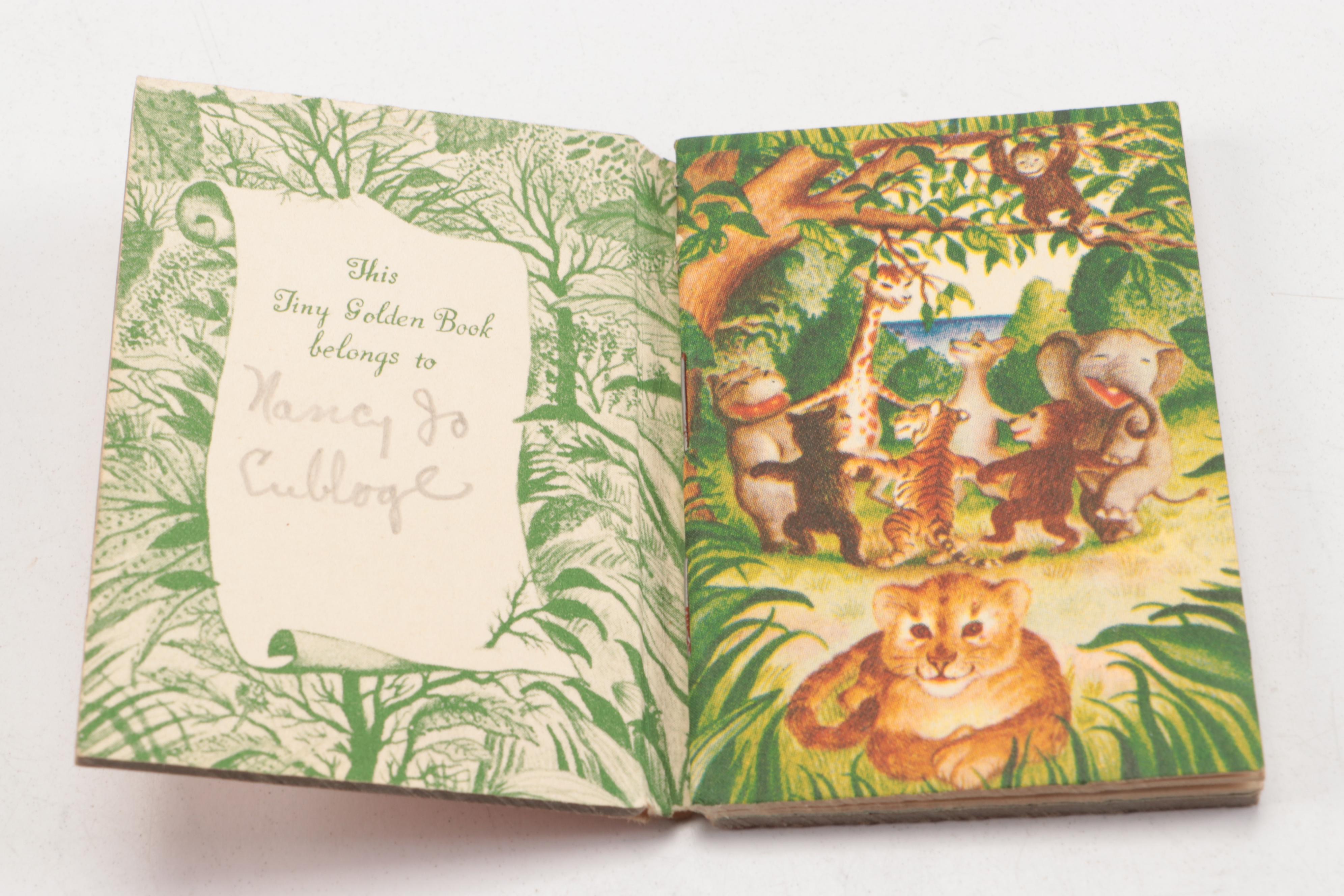 Tiny Golden Library "Tiny Animal Stories" Box Set by Dorothy Kunhardt, 1948