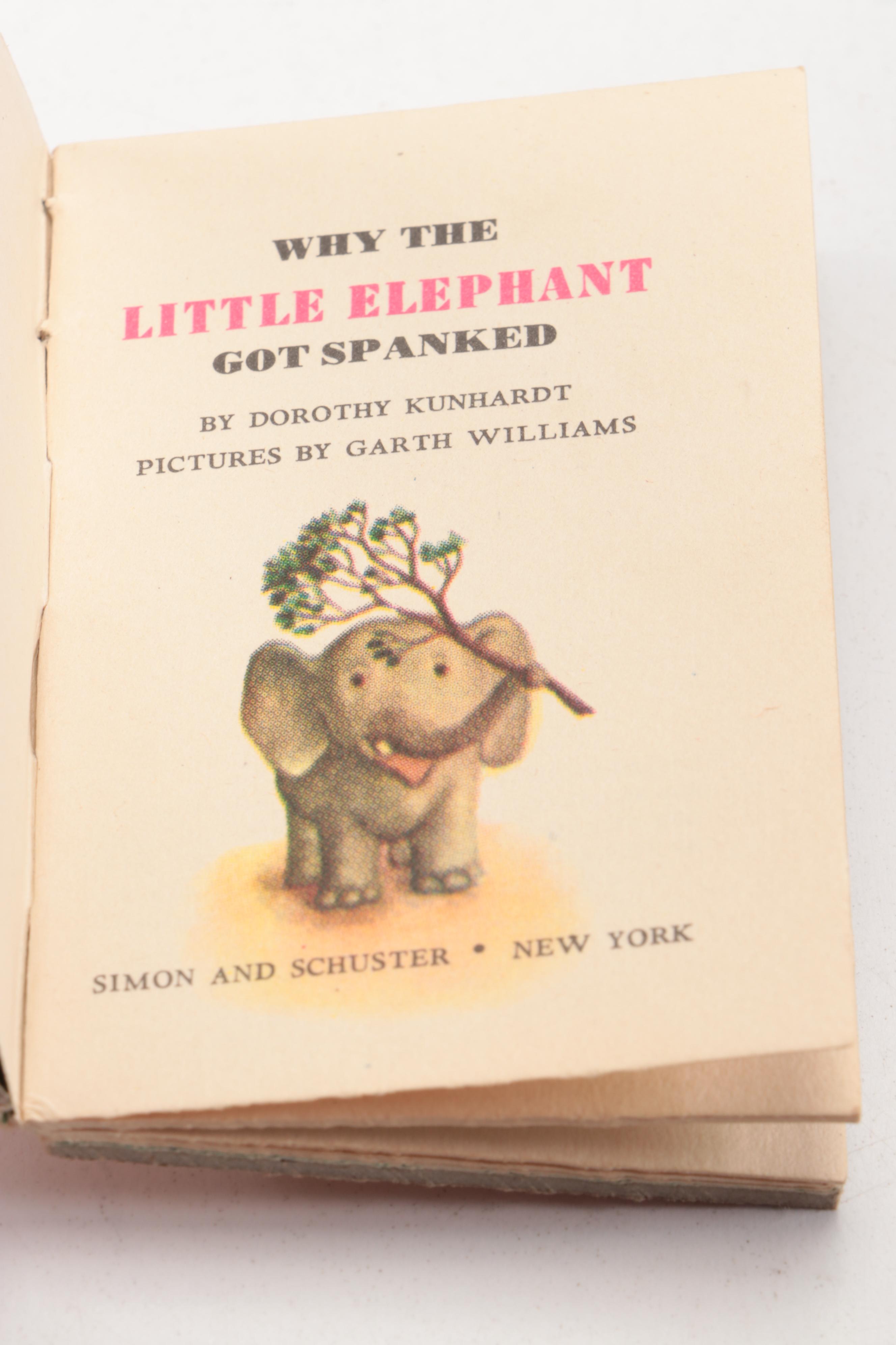 Tiny Golden Library "Tiny Animal Stories" Box Set by Dorothy Kunhardt, 1948