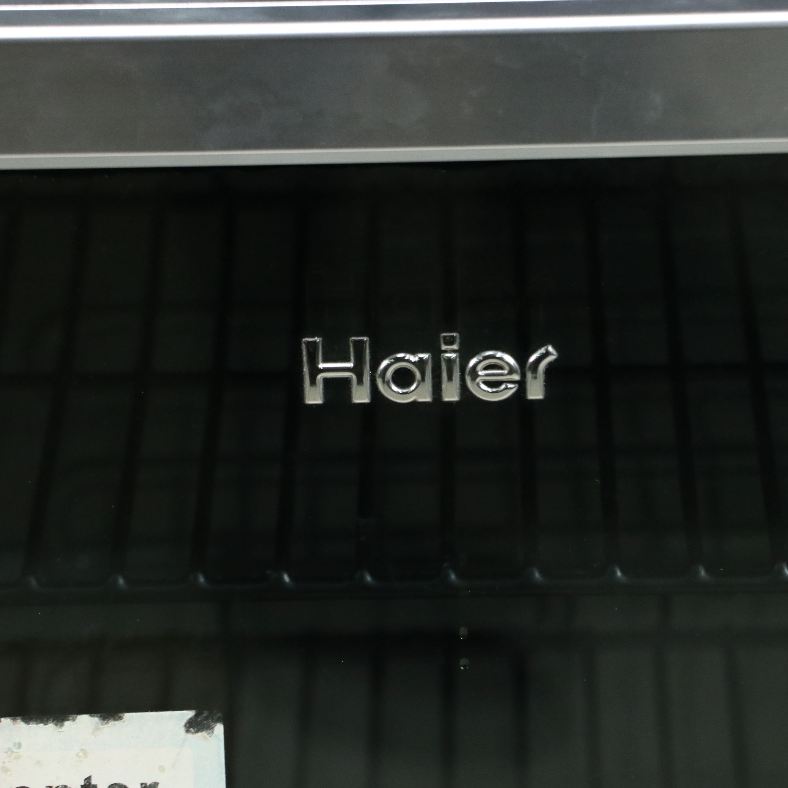 Haier Glass Door and Steel Trim Beverage Cooler