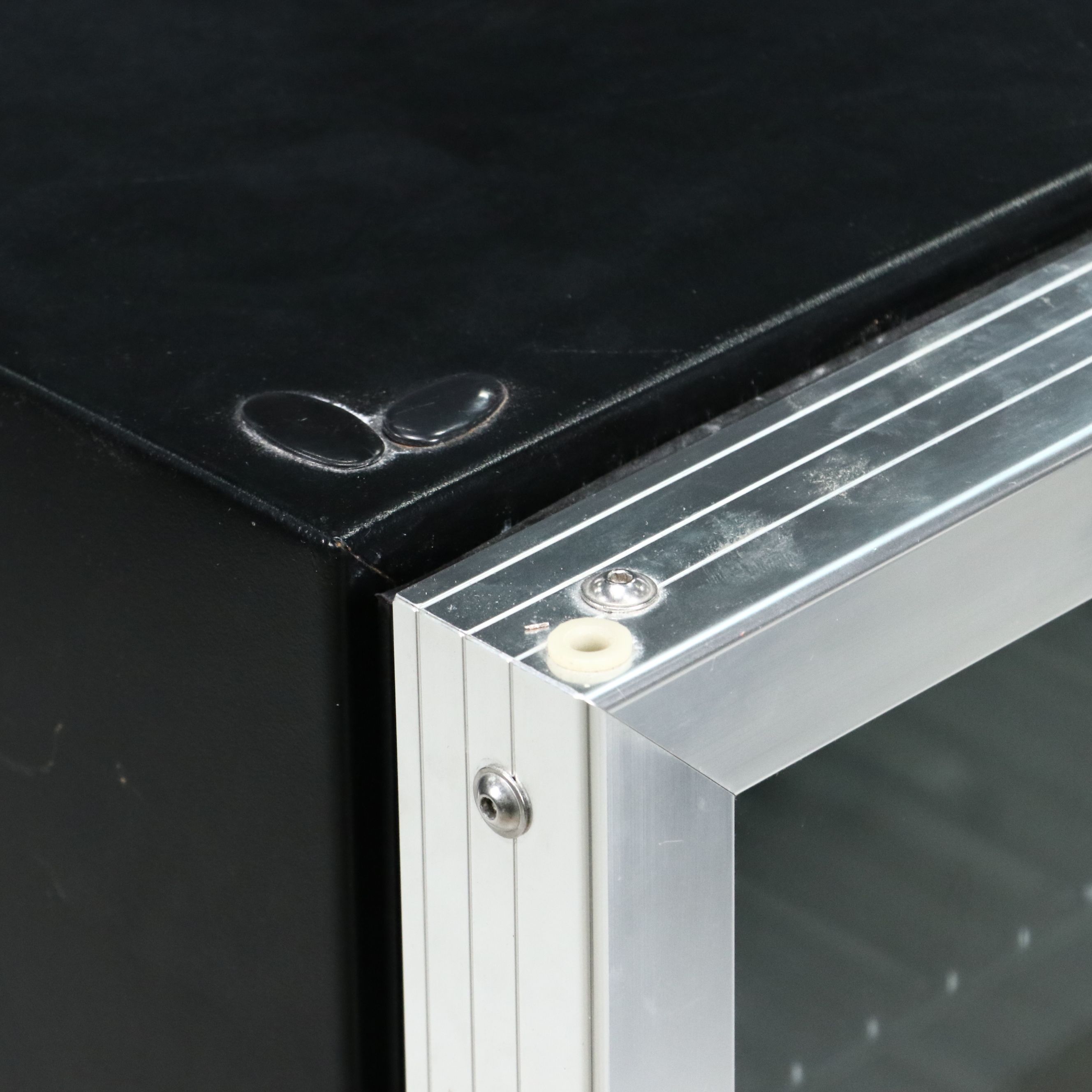 Haier Glass Door and Steel Trim Beverage Cooler