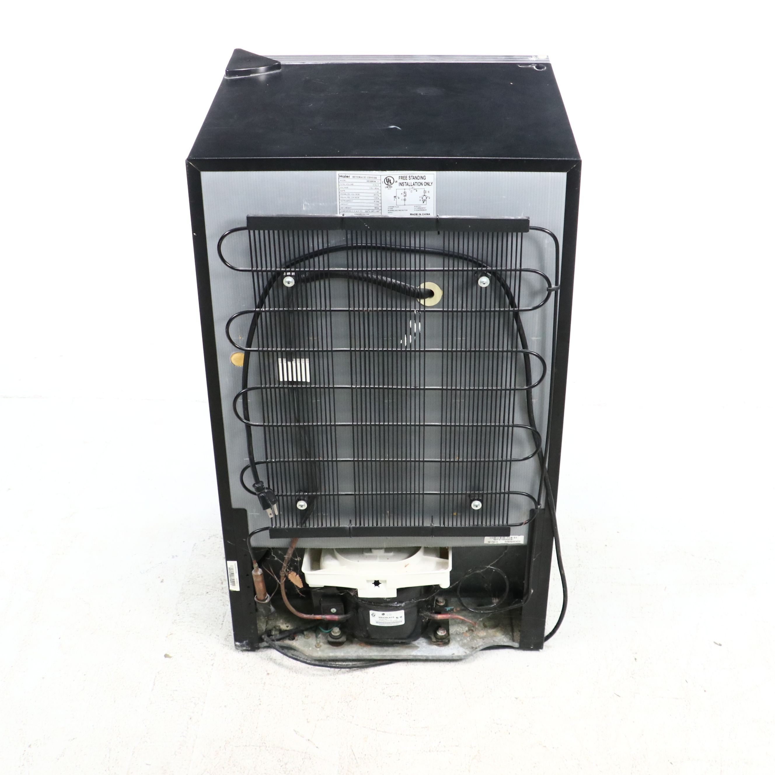 Haier Glass Door and Steel Trim Beverage Cooler