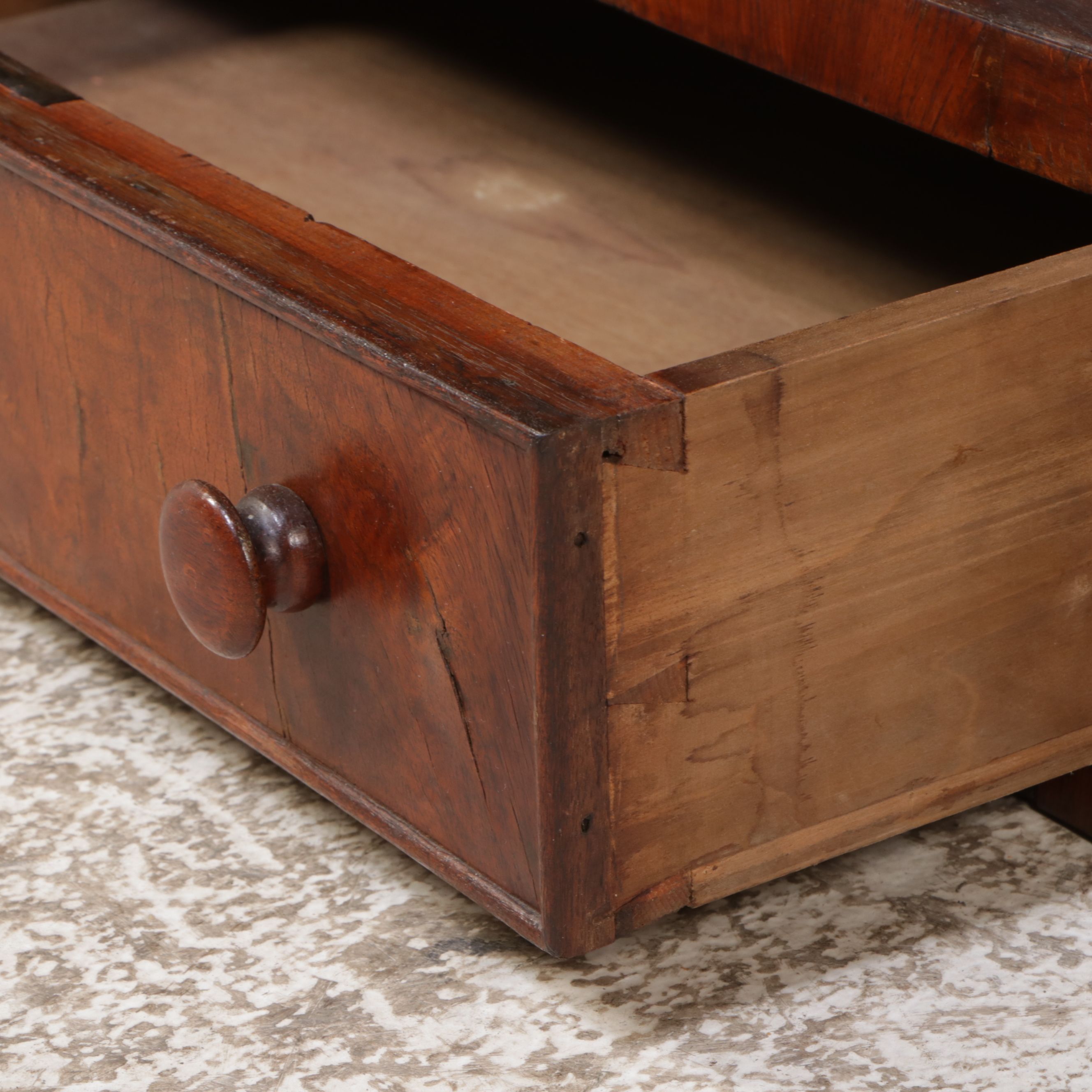 American Classical Mahogany Secretary Desk