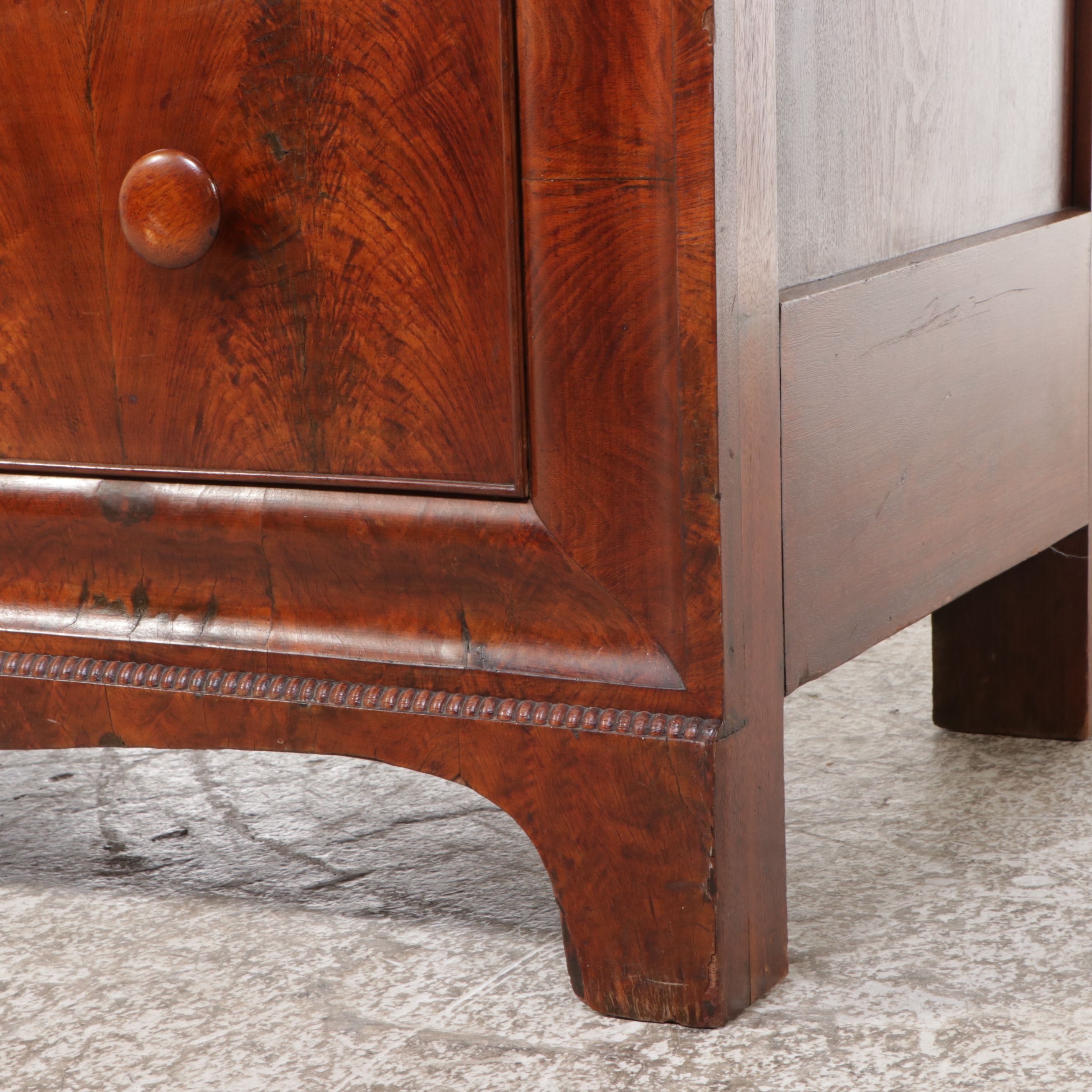 American Classical Mahogany Secretary Desk