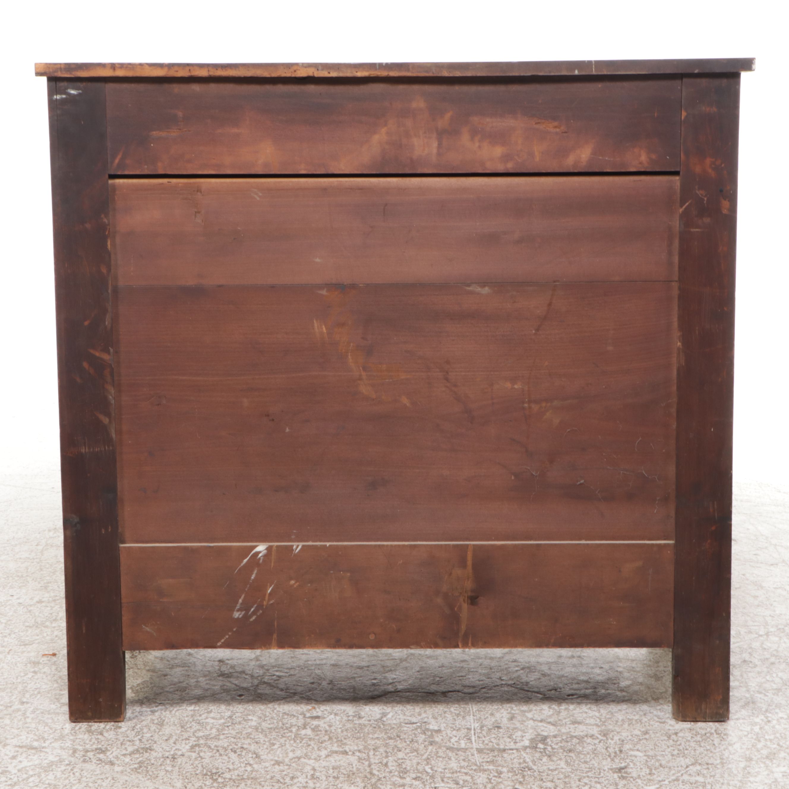 American Classical Mahogany Secretary Desk