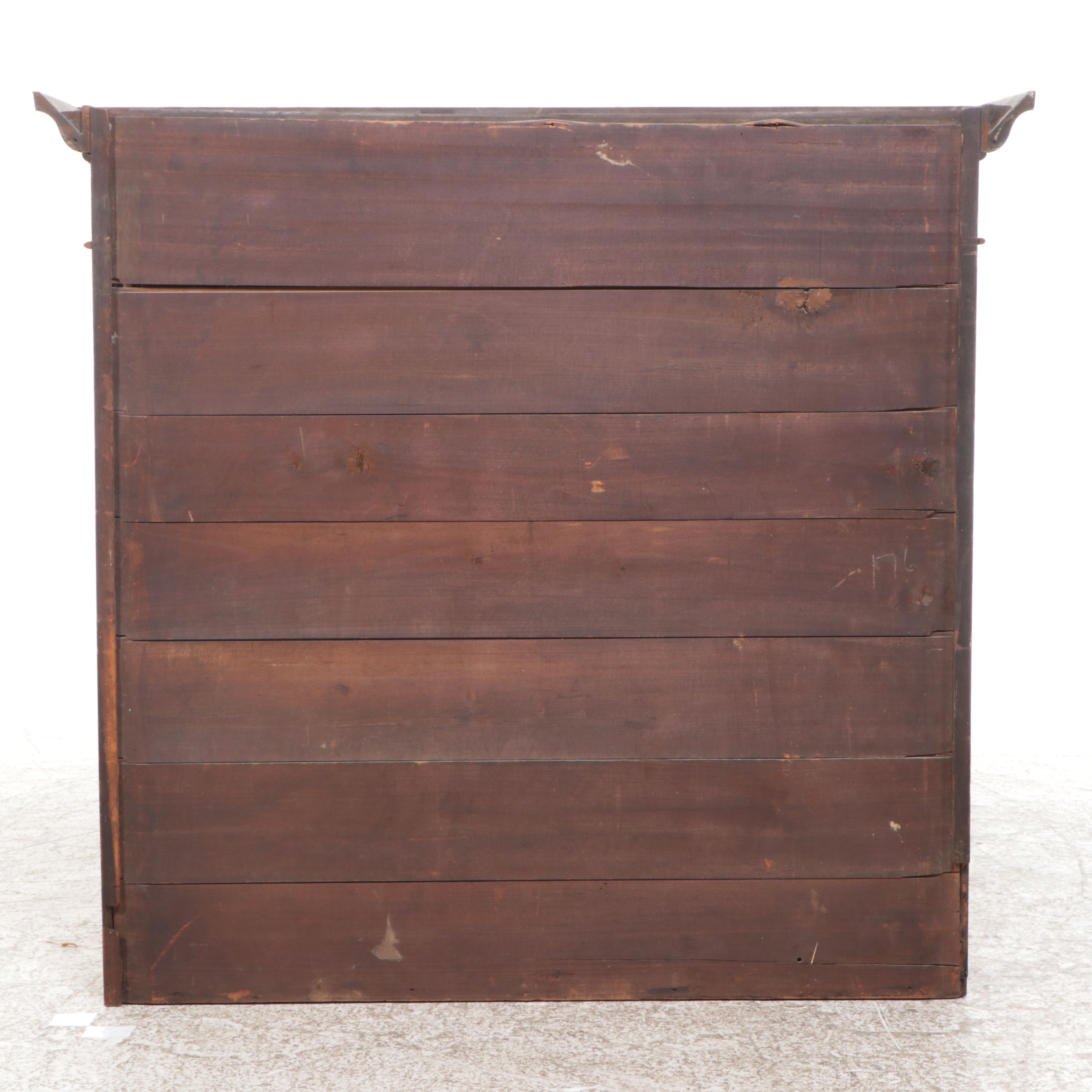 American Classical Mahogany Secretary Desk