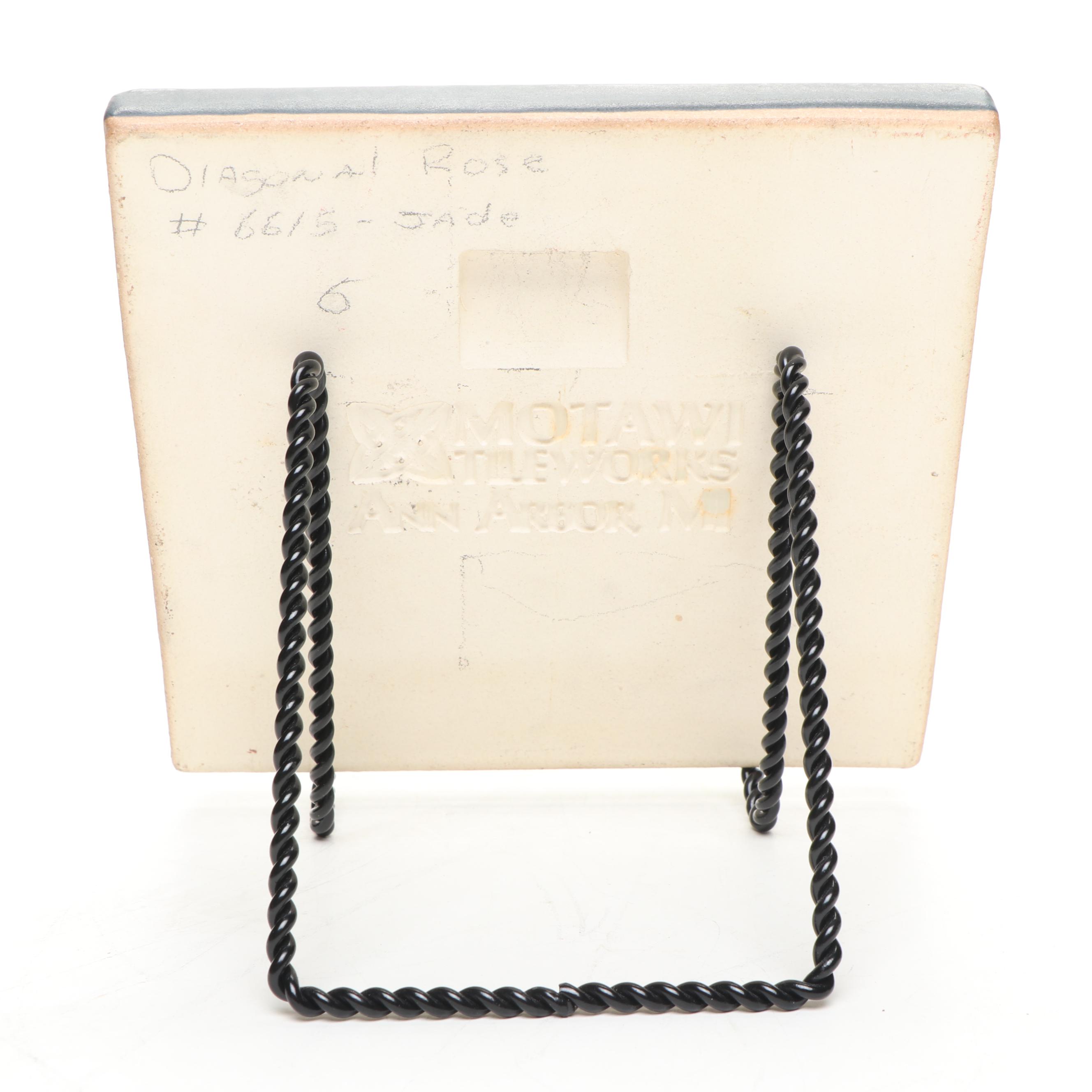 Motawi Tileworks Art Nouveau Style Tiles